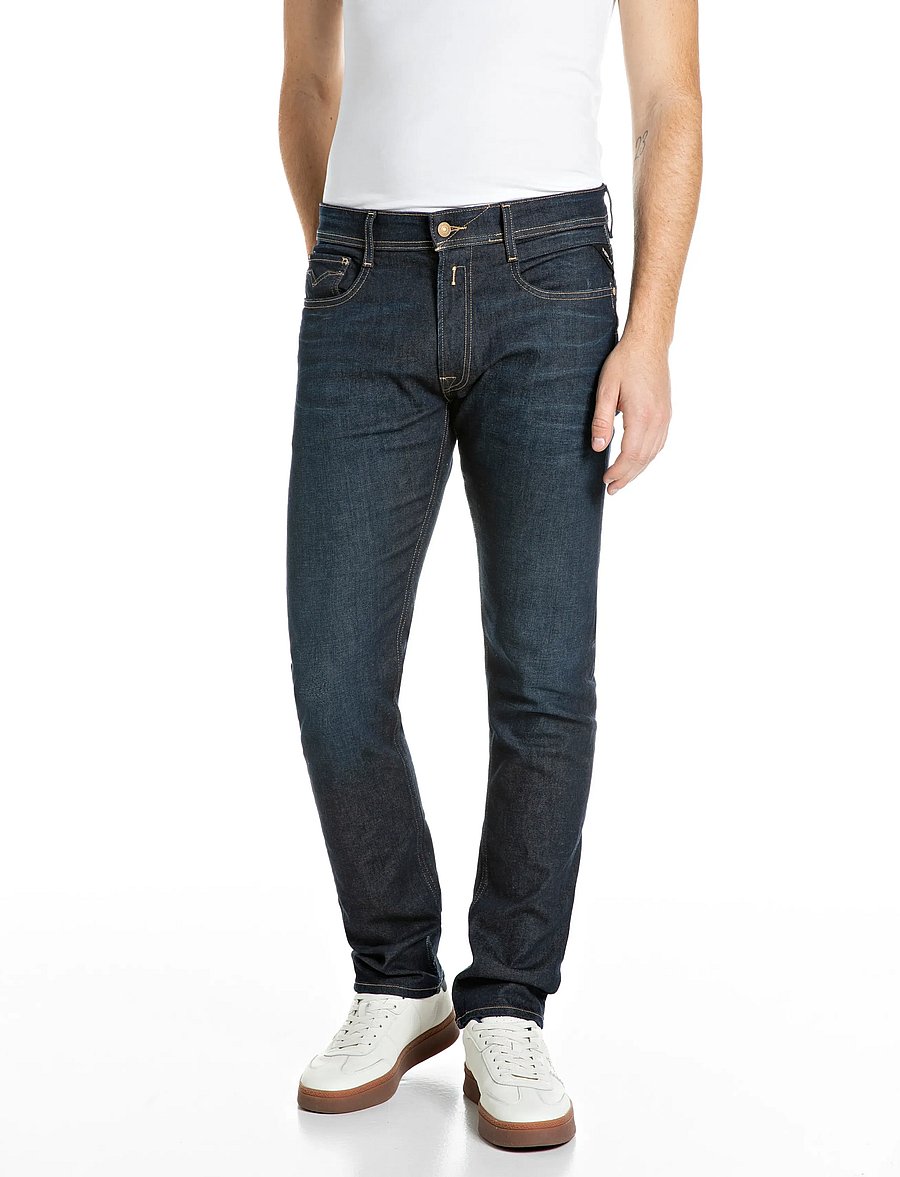 Replay - ROCCO Trousers COMFORT 573 ECO PLUS,Sustainable - regular jeans - blue - 0