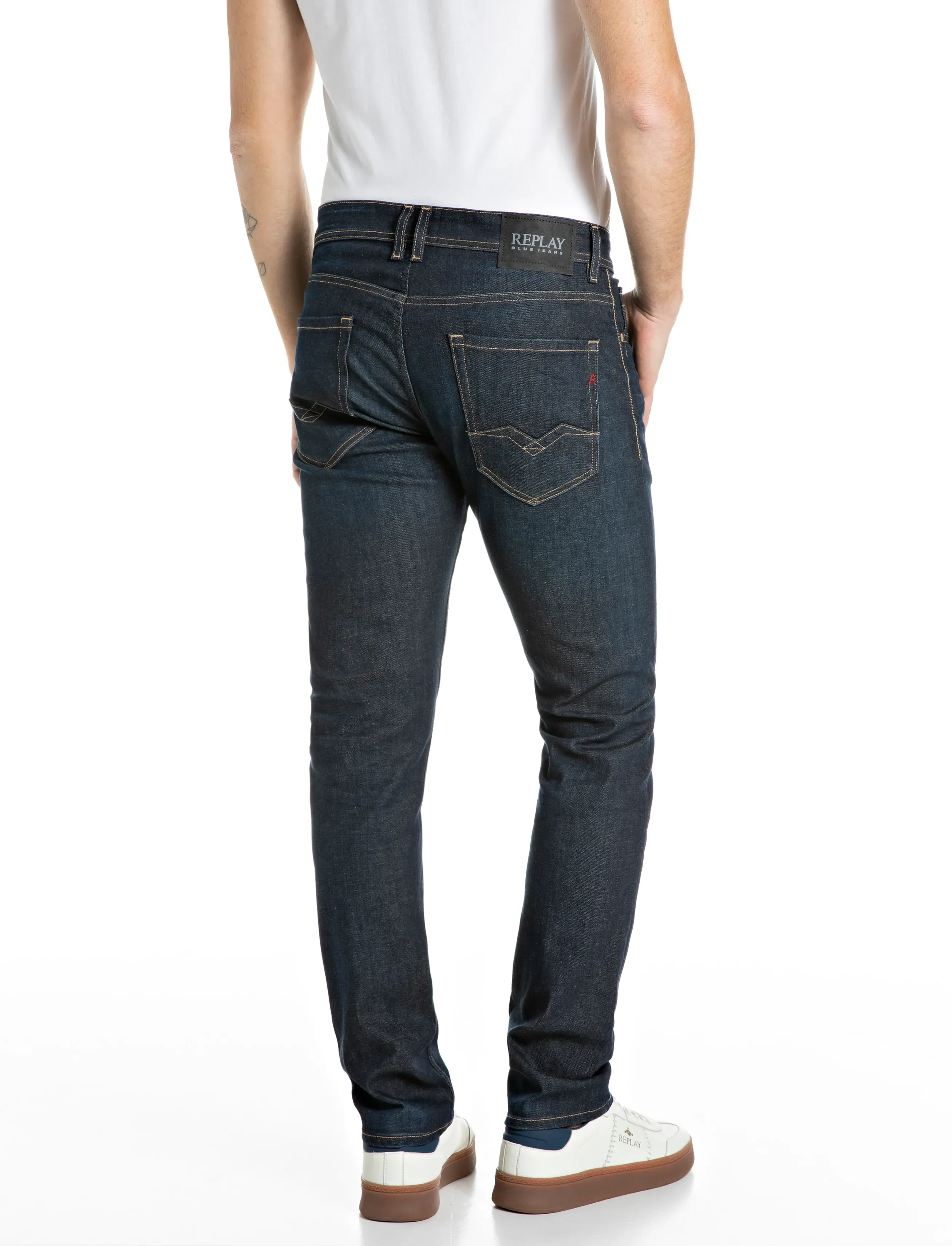 Replay - ROCCO Trousers COMFORT 573 ECO PLUS,Sustainable - regular jeans - blue - 3