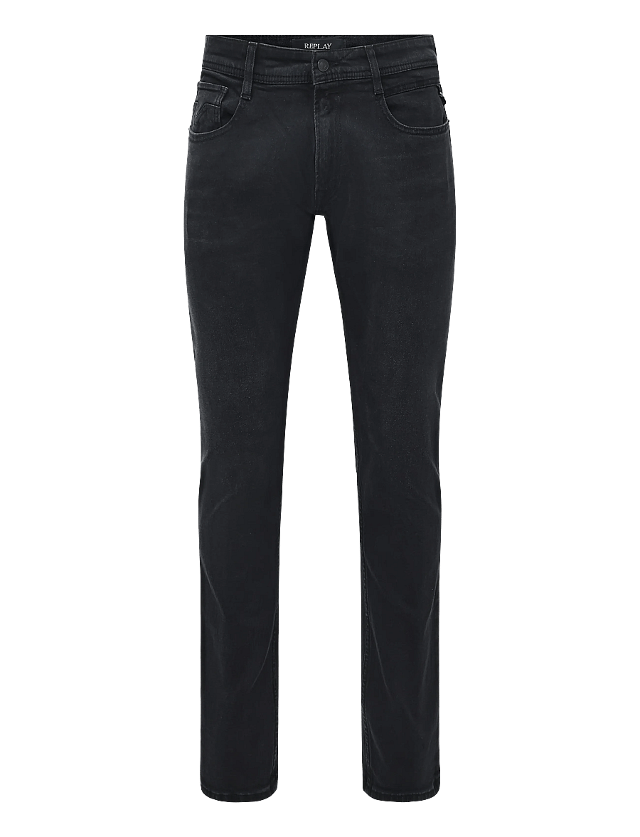 Replay - ROCCO Trousers COMFORT - tapered jeans - black - 1