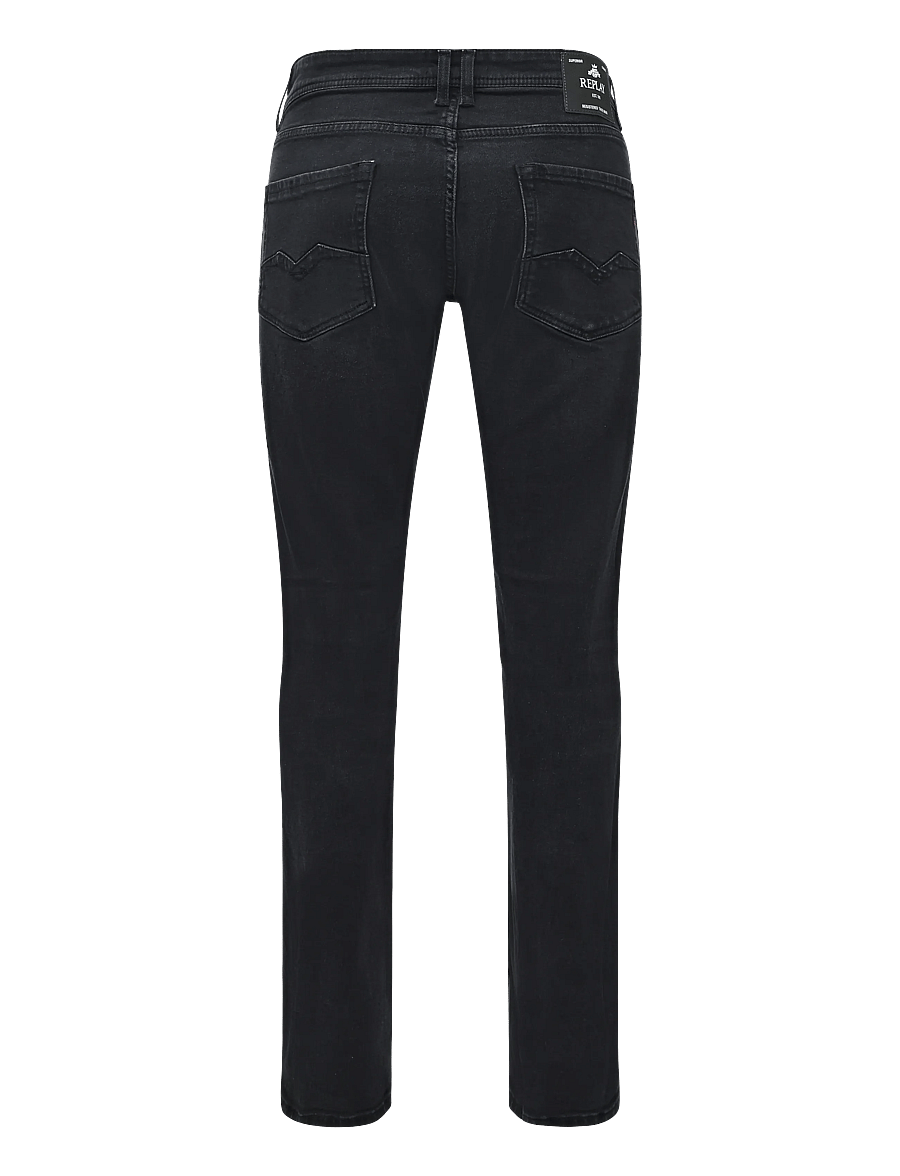 Replay - ROCCO Trousers COMFORT - tapered jeans - black - 2