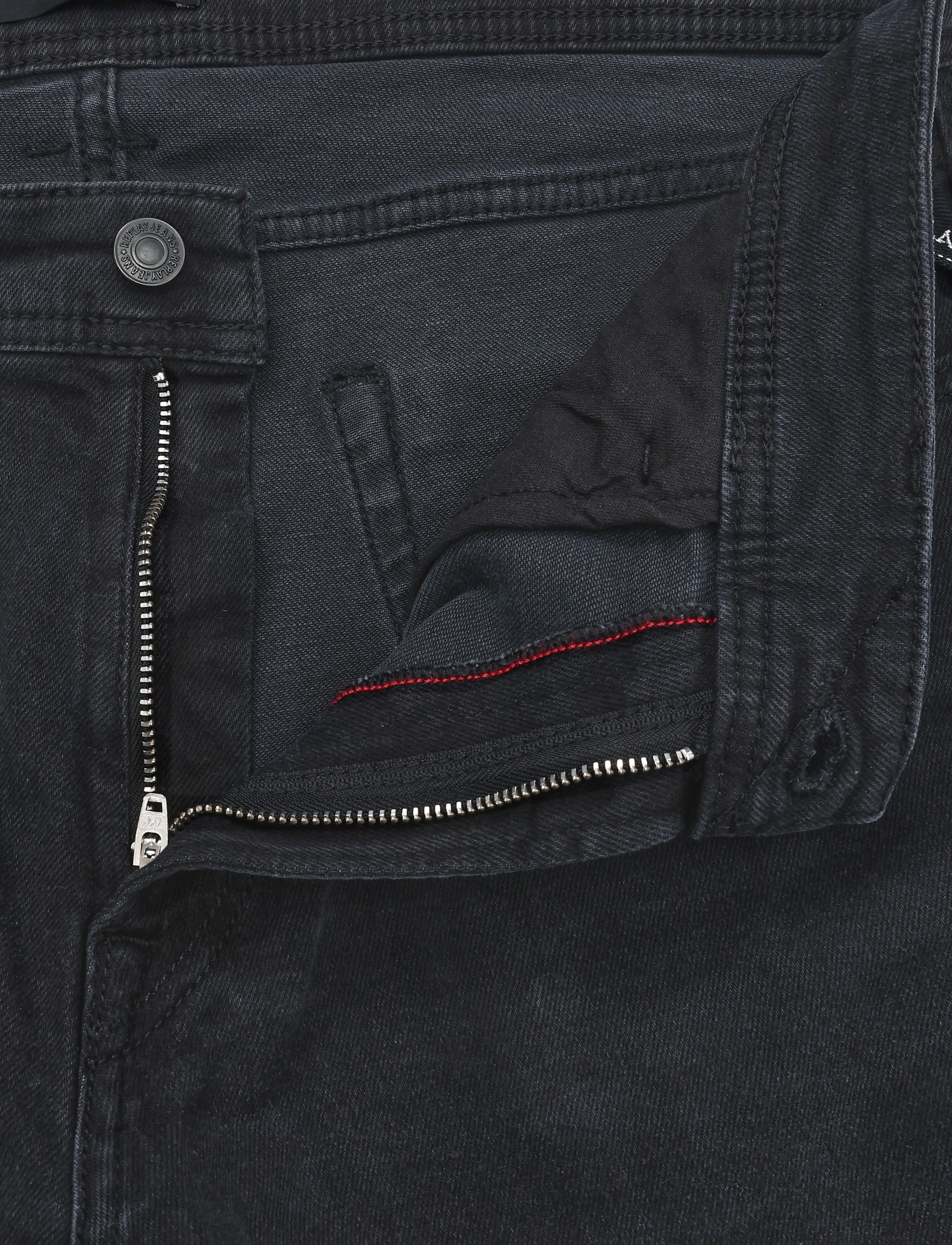 Replay - ROCCO Trousers COMFORT - tapered jeans - black - 5