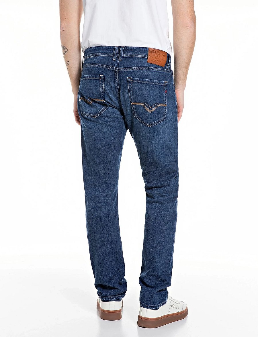 Replay - ROCCO Trousers COMFORT Original - klassikalised teksad - dark blue - 2