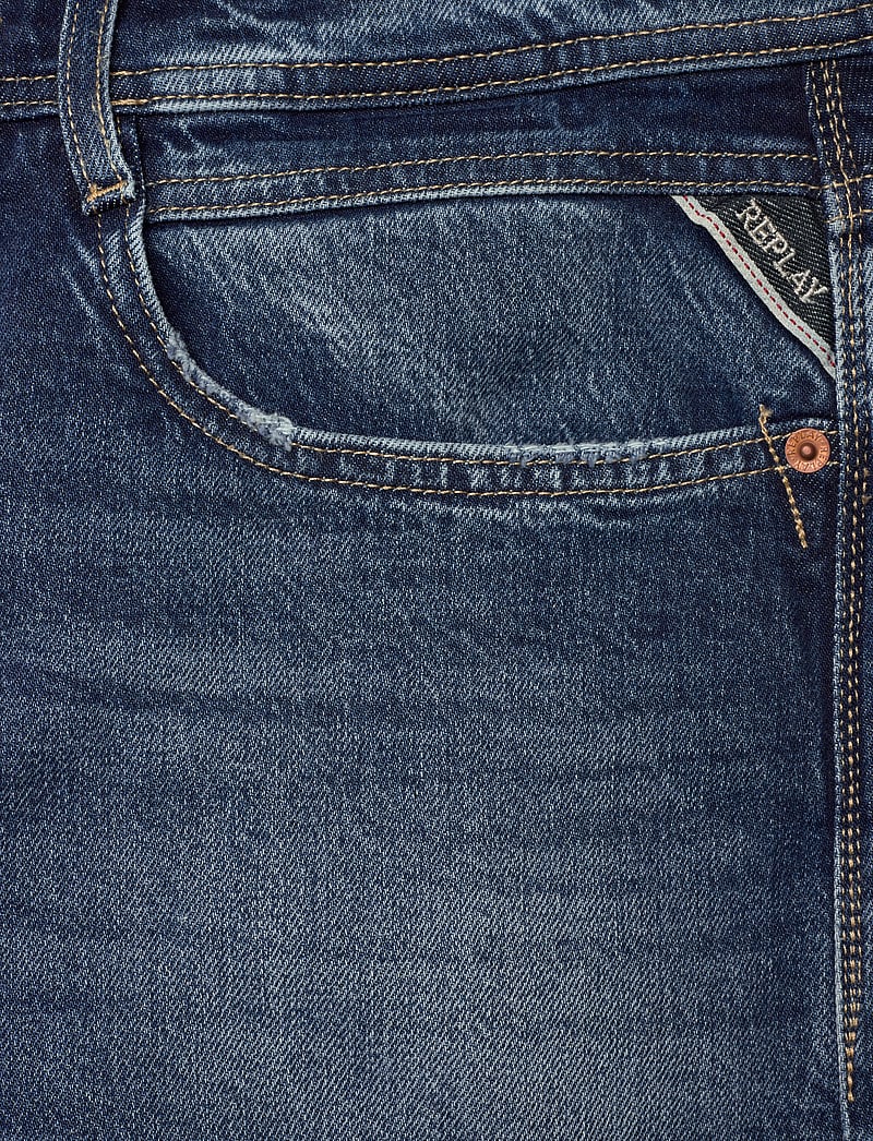 Replay - ROCCO Trousers COMFORT Original - alt laienevad teksad - blue - 3