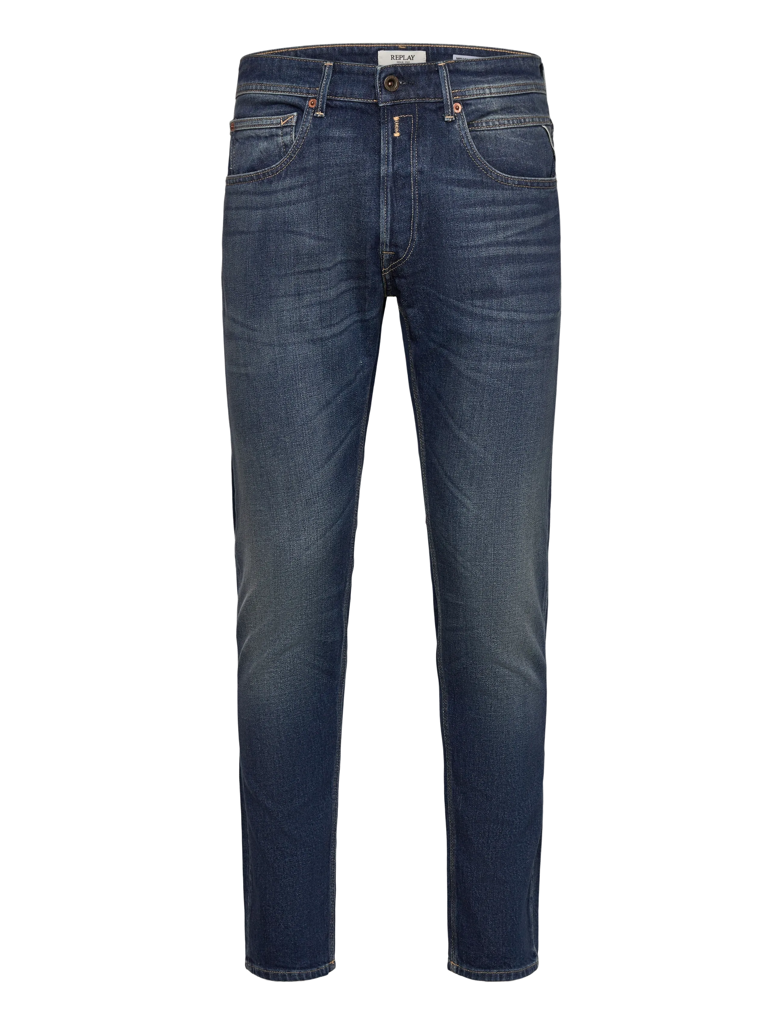 Replay WILLBI Trousers REGULAR_SLIM Original - Jeans - DARK BLUE / blue
