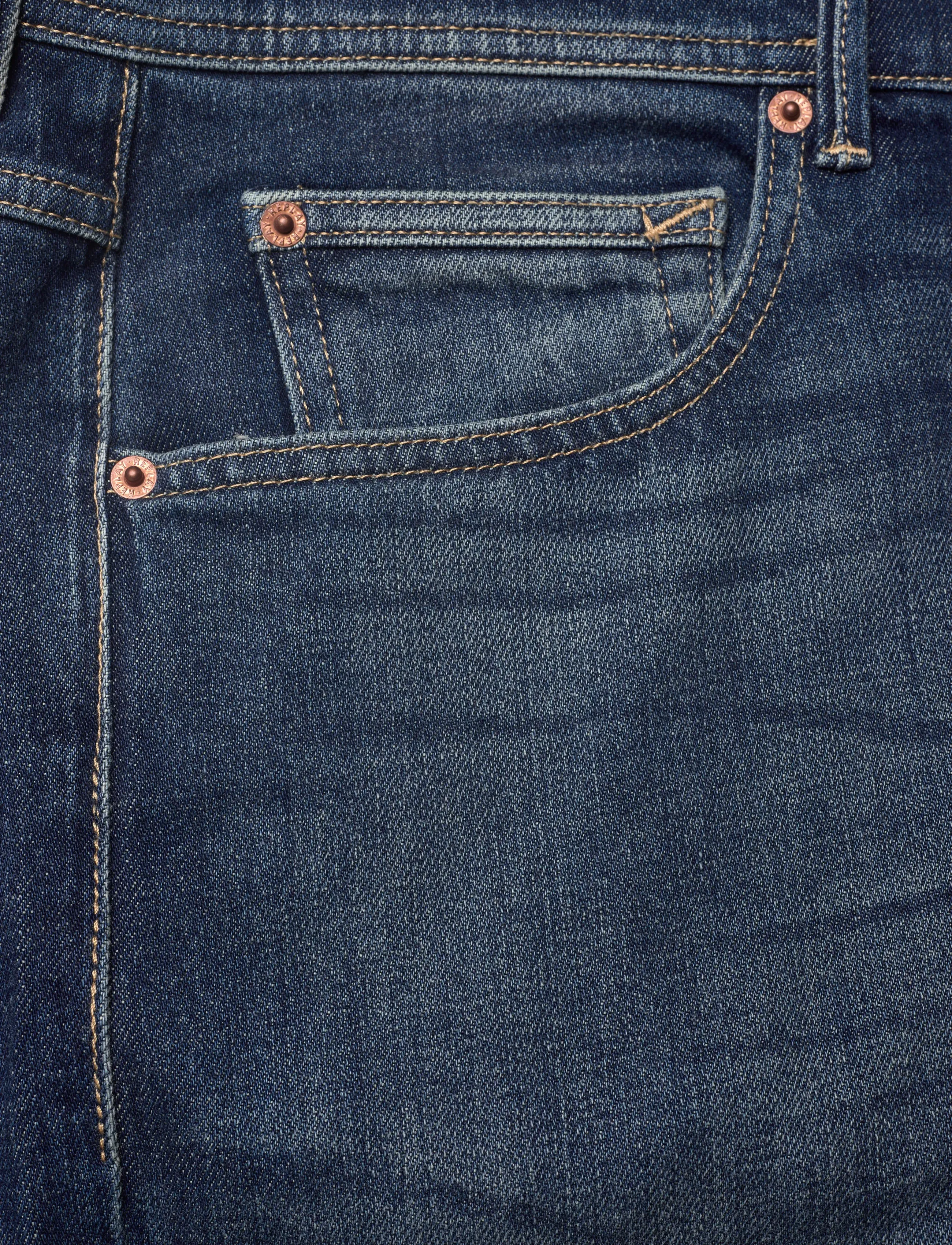 Replay - WILLBI Trousers REGULAR_SLIM Original - bukser & jeans - dark blue - 5