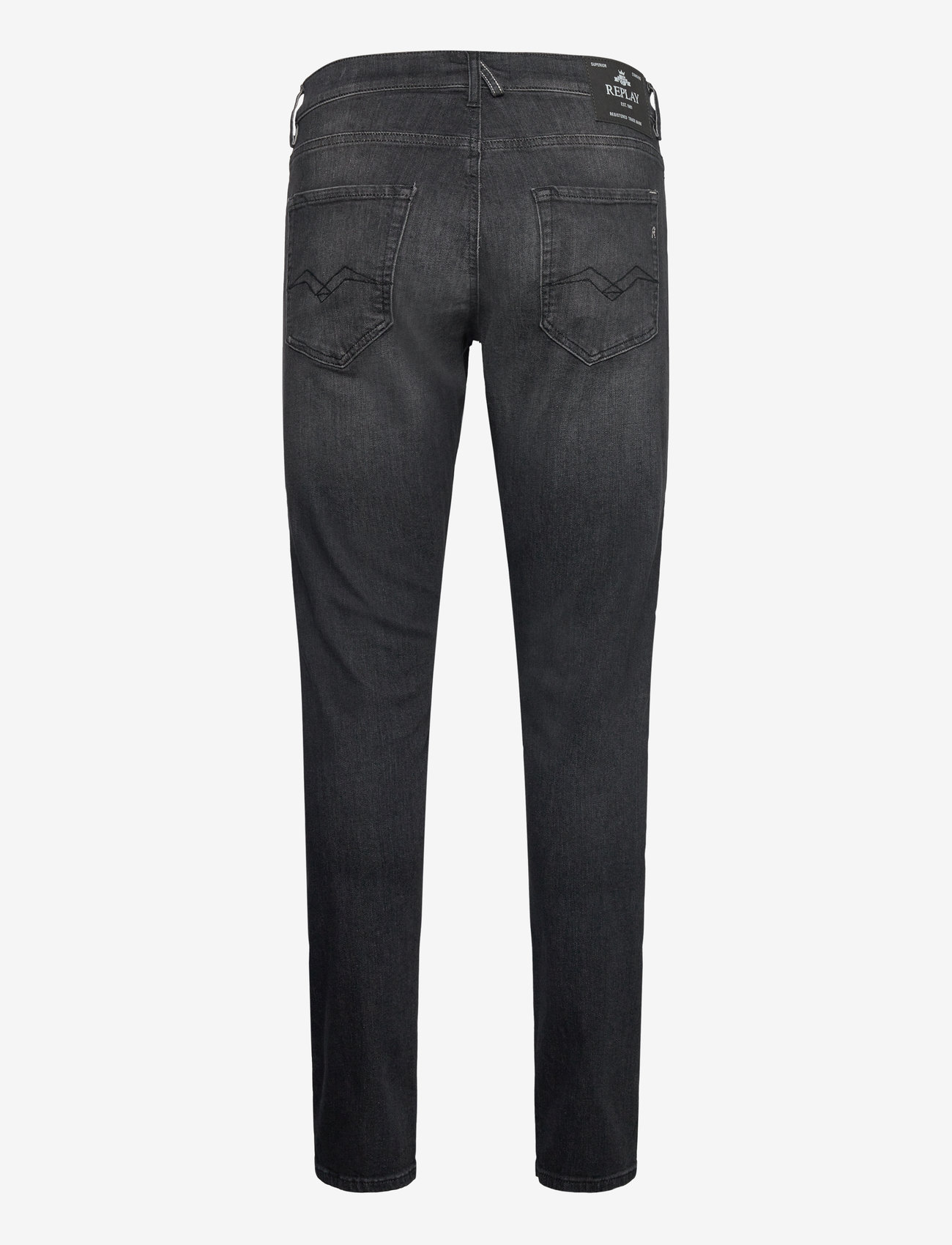 Replay - MICKYM Trousers SLIM TAPERED 99 Denim - slim jeans - grey - 1