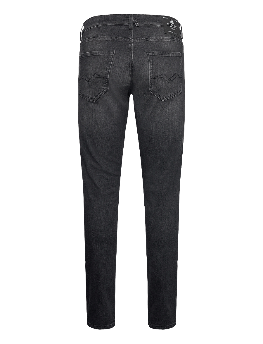 Replay - MICKYM Trousers SLIM TAPERED 99 Denim - grey - 1