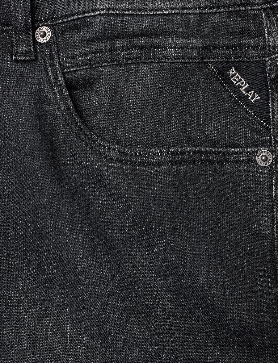 Replay - MICKYM Trousers SLIM TAPERED 99 Denim - grey - 2