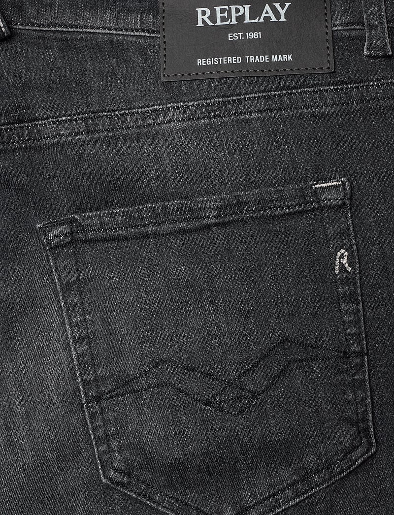 Replay - MICKYM Trousers SLIM TAPERED 99 Denim - slim jeans - grey - 4