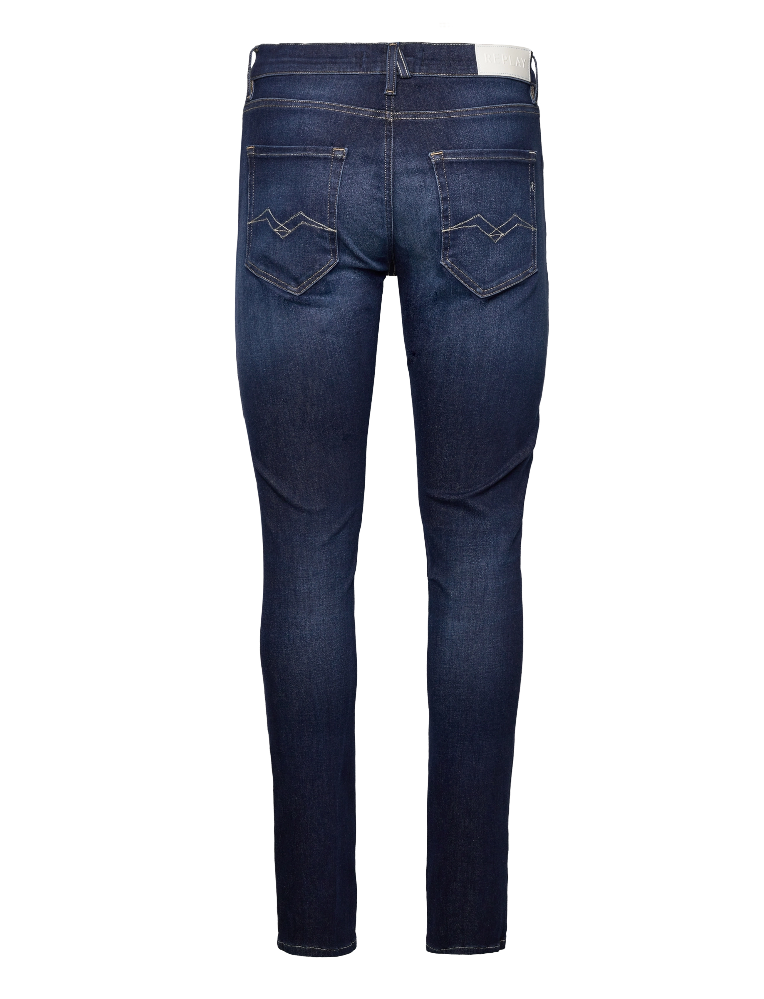 Replay - MICKYM Trousers RECYCLED 360 Hyperflex - blue - 1