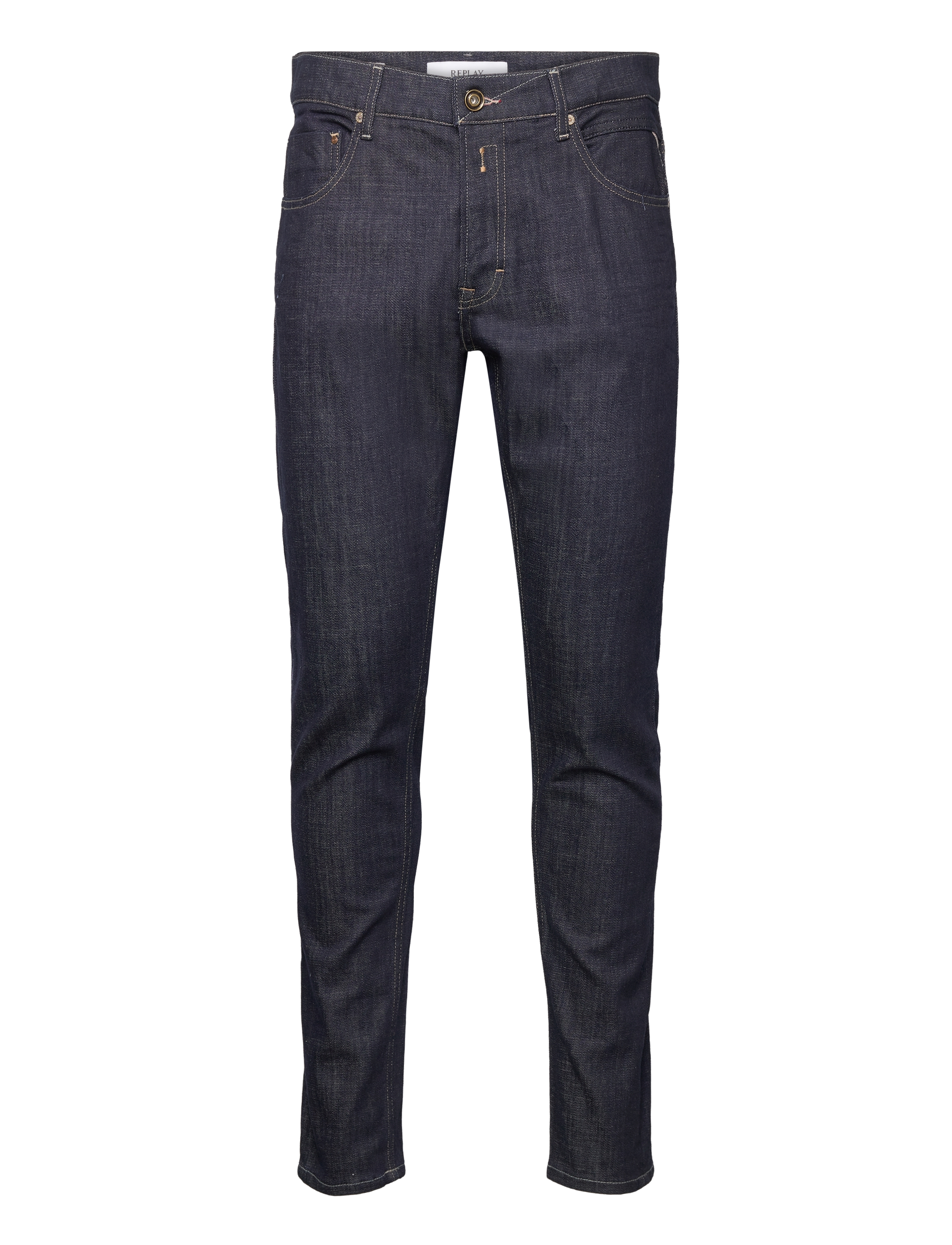 Replay - MICKYM Trousers SLIM TAPERED AGED - blue - 1