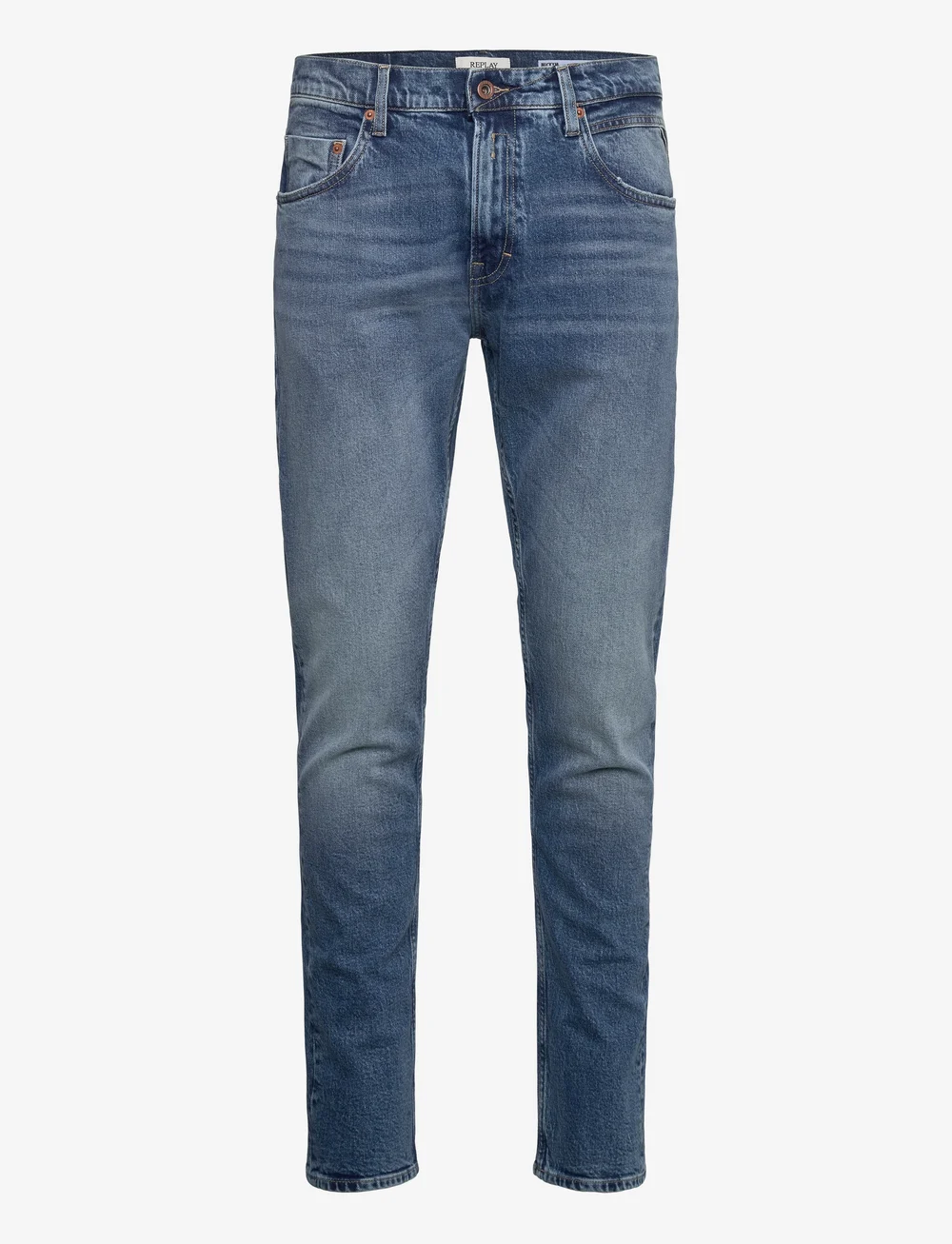 Replay - MICKYM Trousers SLIM TAPERED Original - slim jeans - blue - 1
