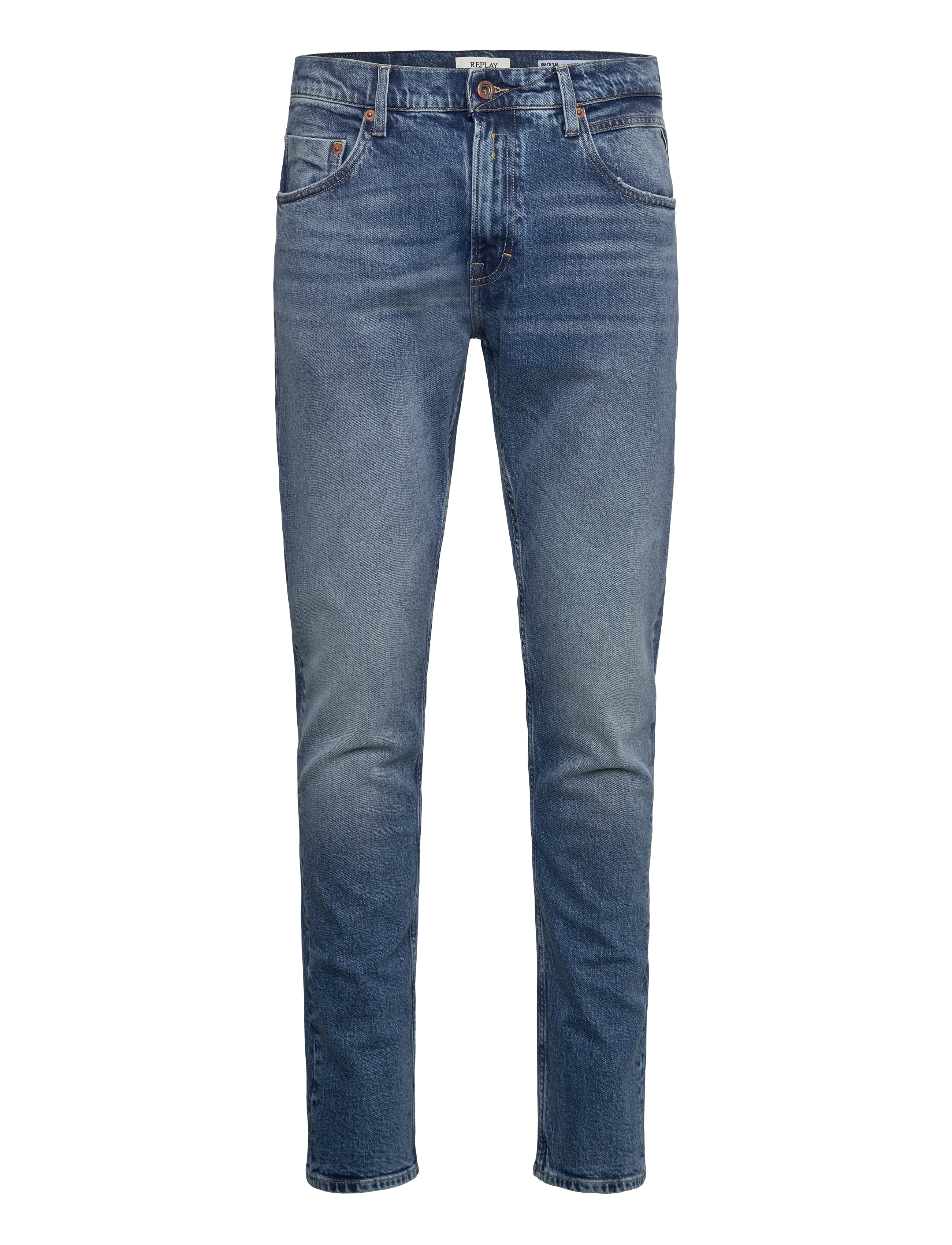 Replay - MICKYM Trousers SLIM TAPERED Original - blue - 1