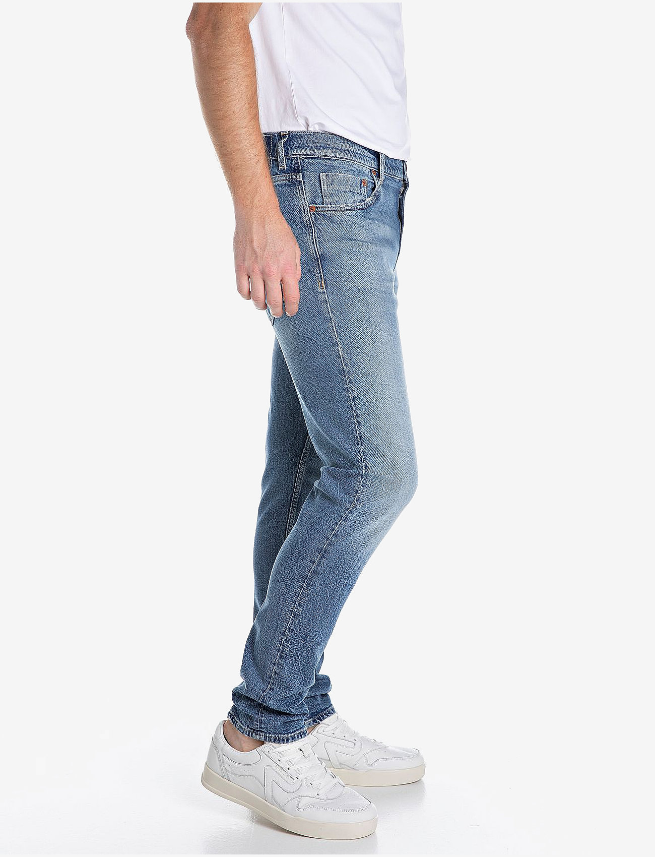 Replay - MICKYM Trousers SLIM TAPERED Original - slim jeans - blue - 0