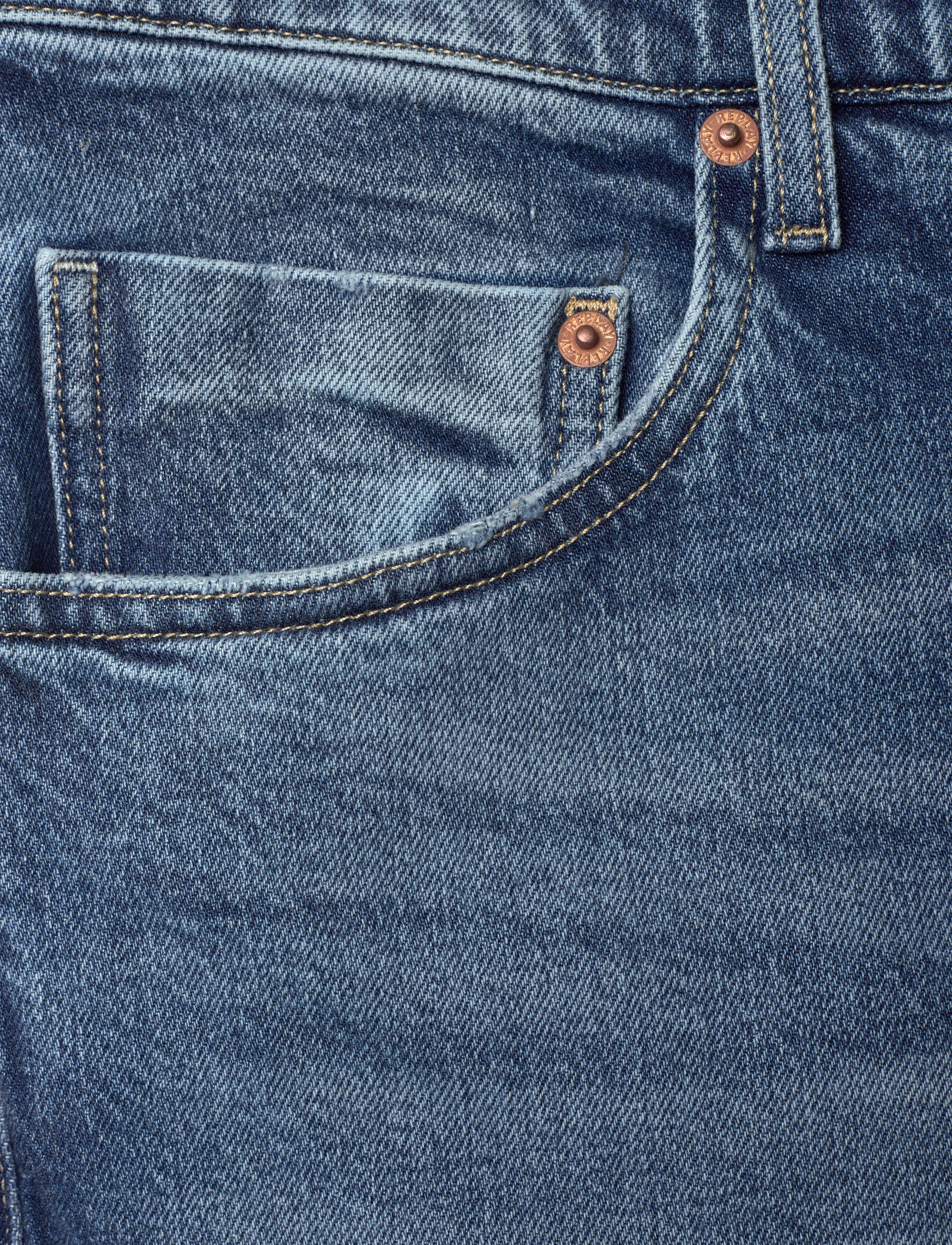 Replay - MICKYM Trousers SLIM TAPERED Original - blue - 5