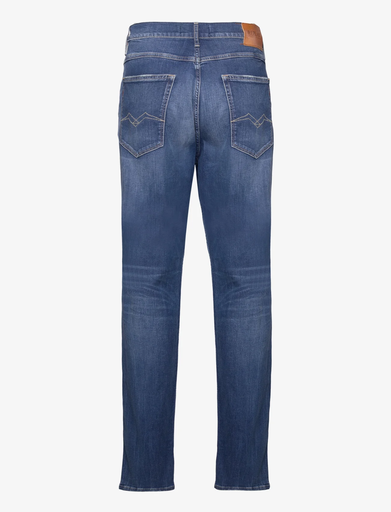 Replay - SANDOT Trousers RELAXED TAPERED 573 ONLINE - tapered jeans - blue - 1