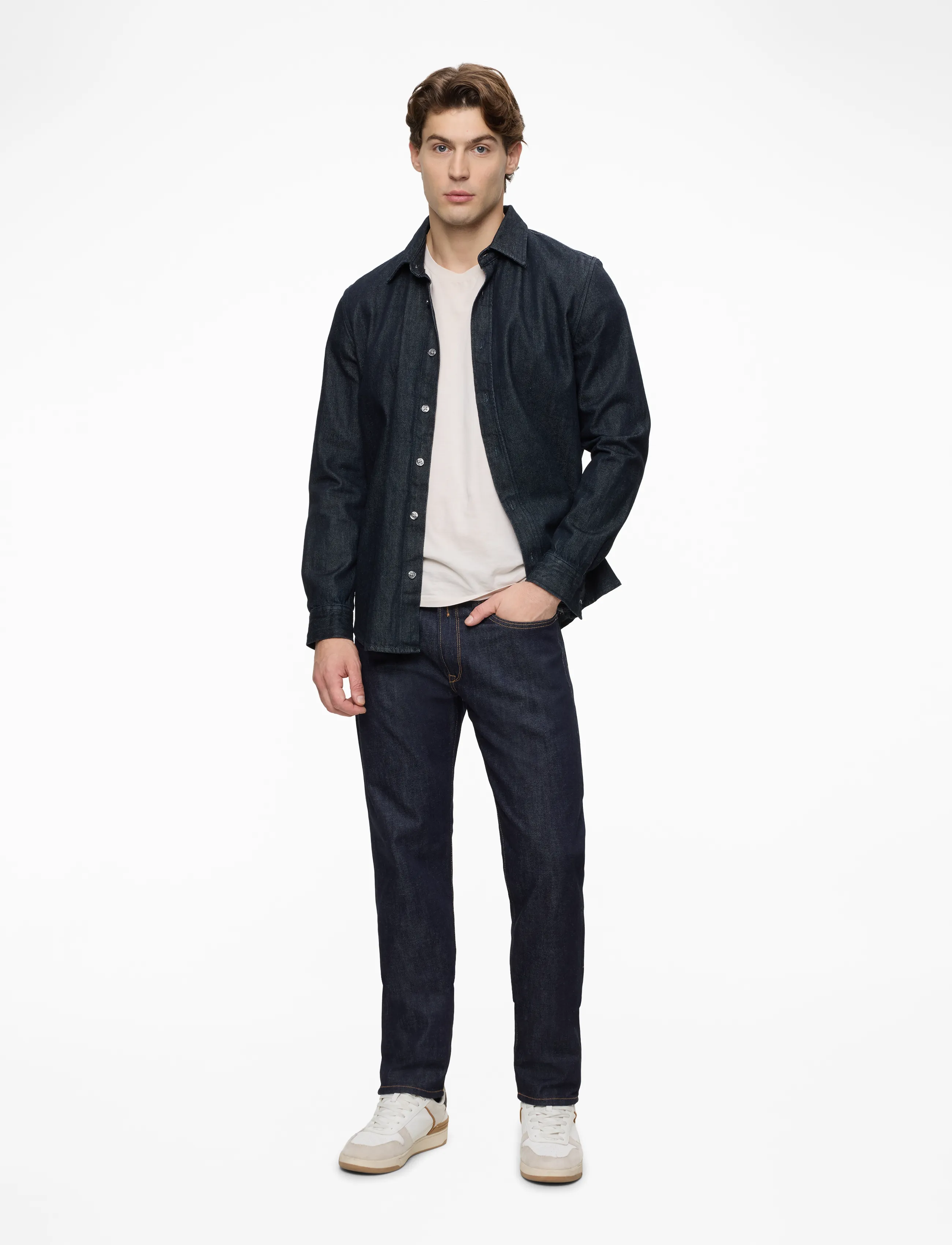 NEAAL Trousers SLIM Royal Eagle - BLUE