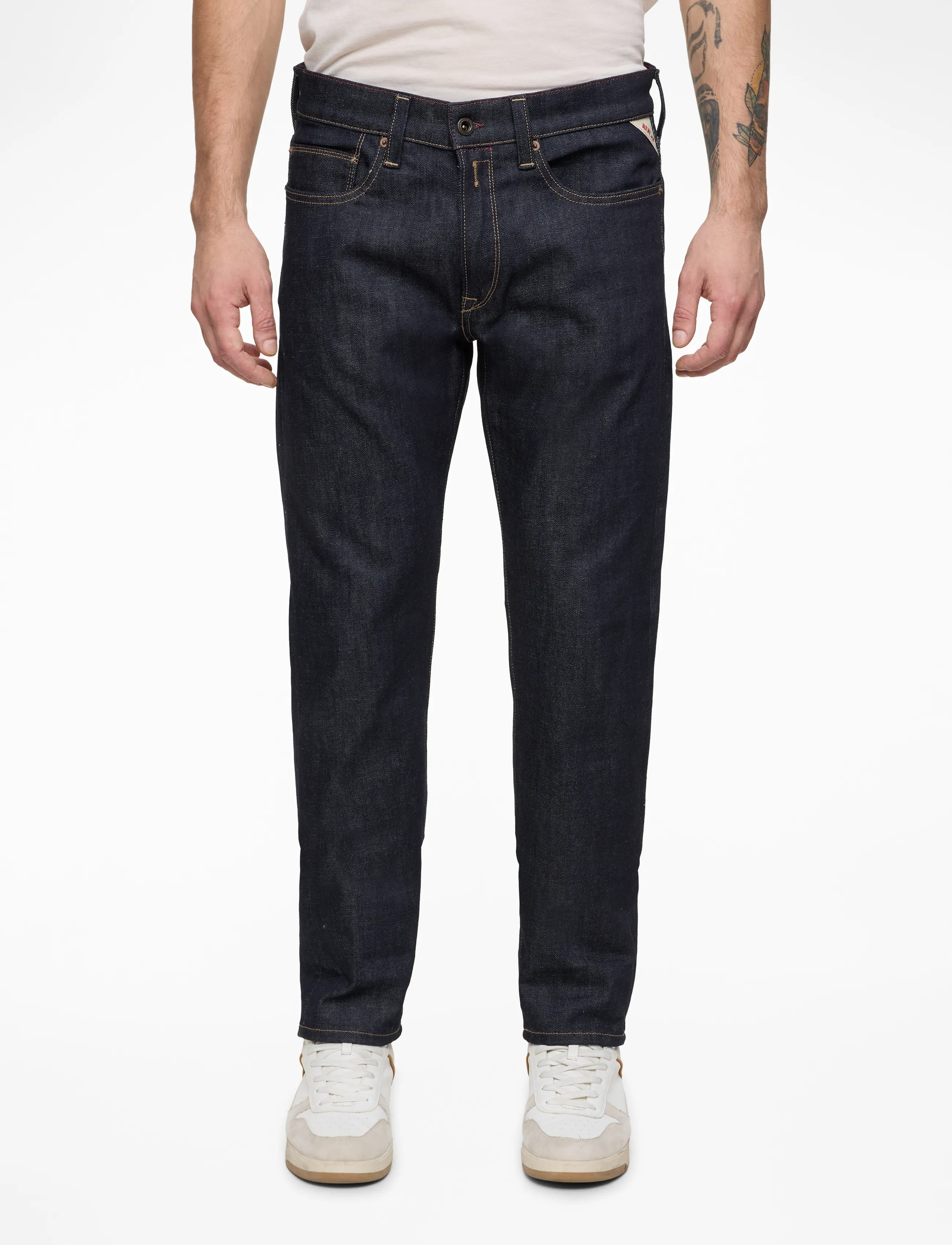 Replay NEAAL Trousers SLIM Royal Eagle - Jeans - BLUE / navy