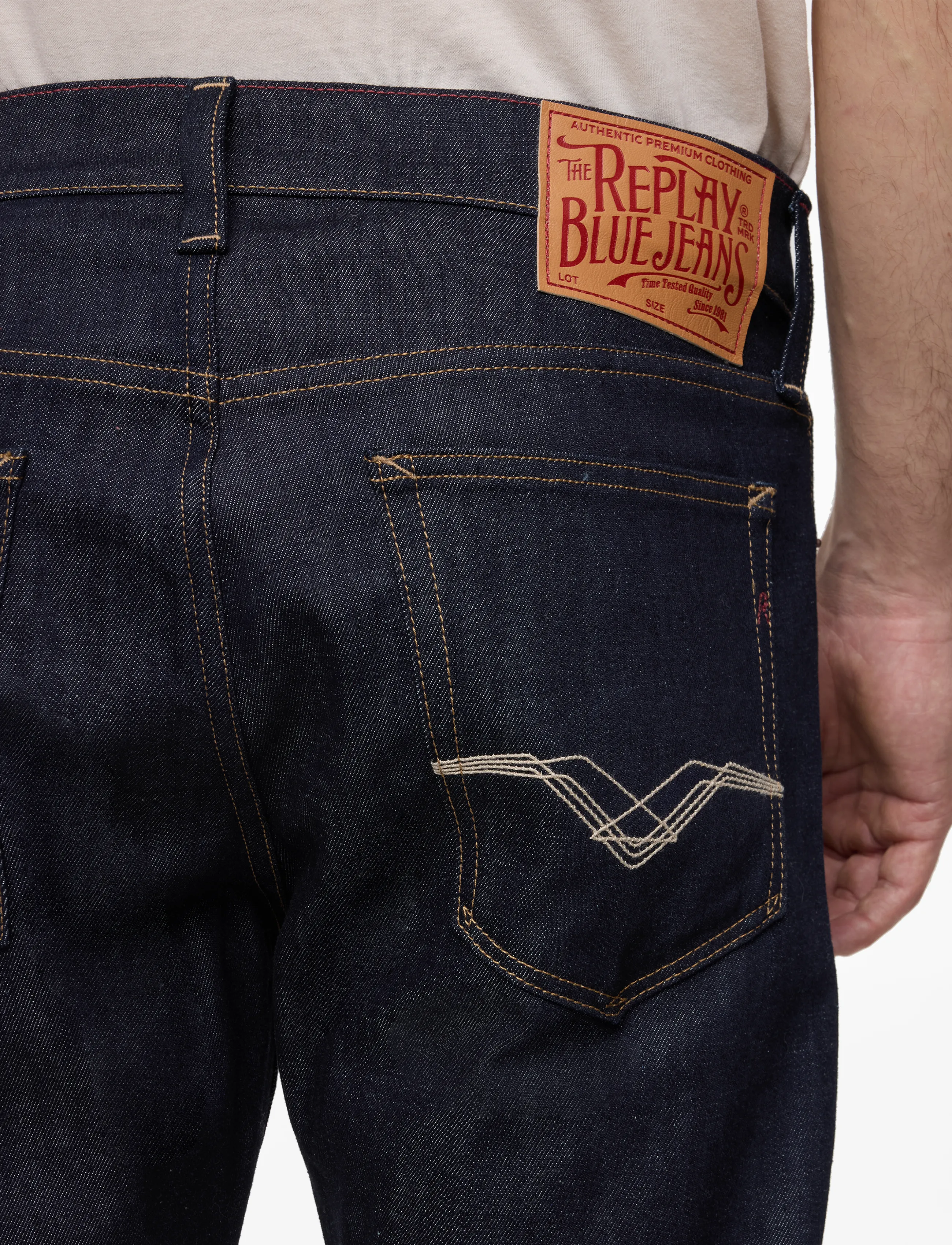Neaal Trousers Slim Royal Eagle 8