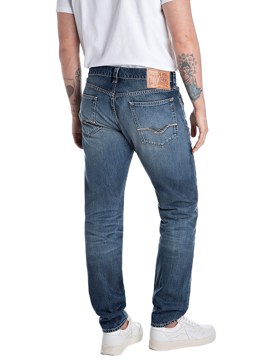 Replay - NEAAL Trousers SLIM Royal Eagle - slim jeans - blue - 2