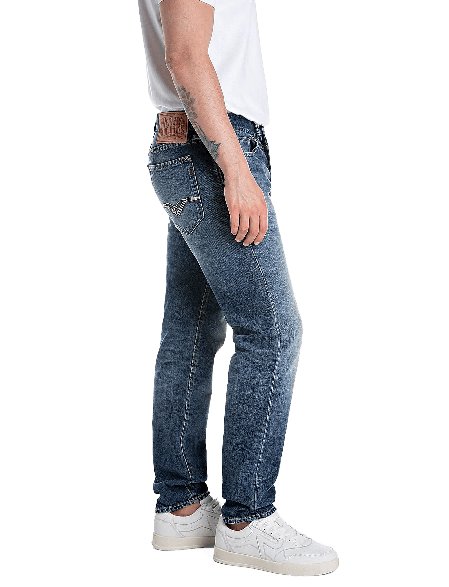 Replay - NEAAL Trousers SLIM Royal Eagle - slim jeans - blue - 3
