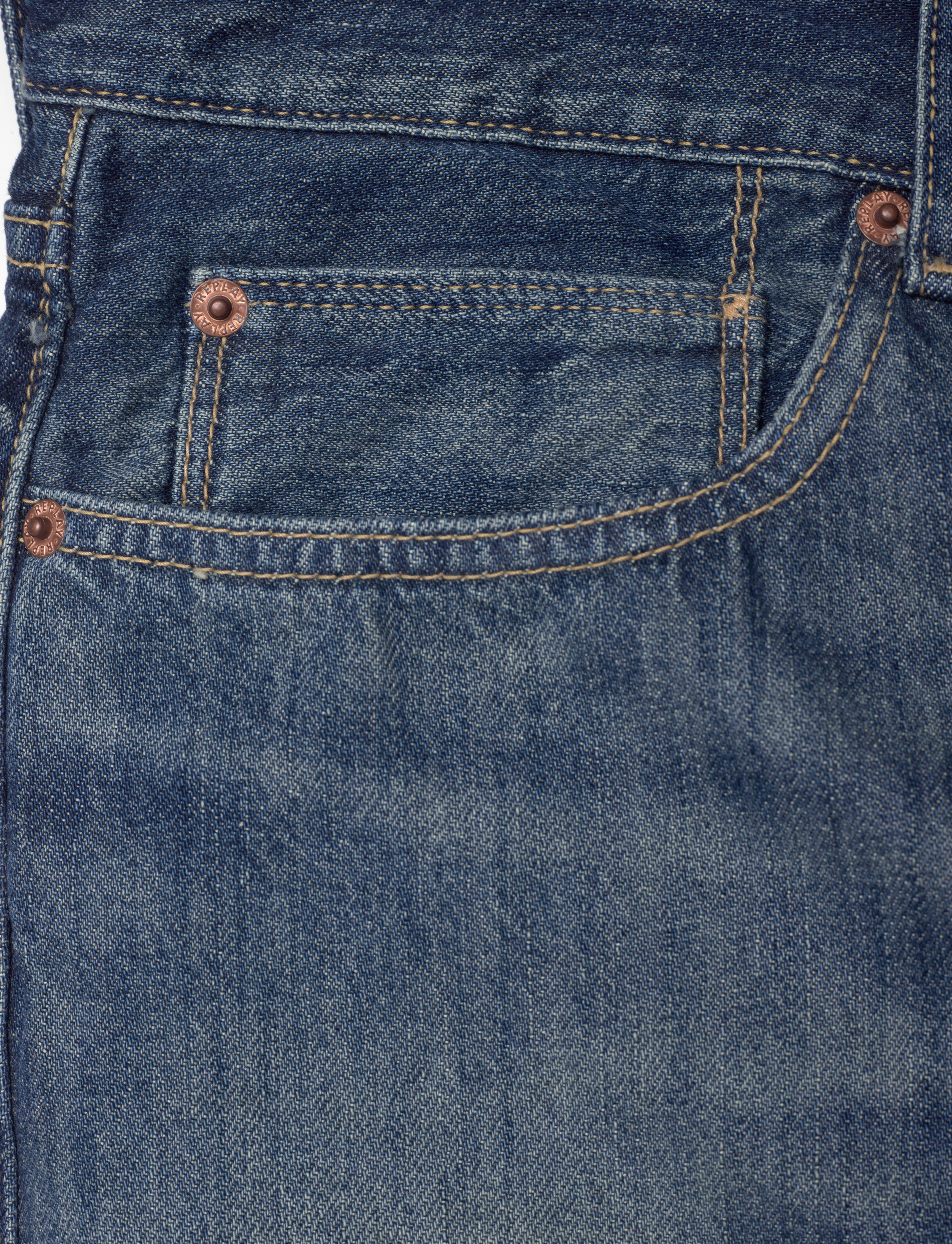 Replay - NEAAL Trousers SLIM Royal Eagle - slim jeans - blue - 4