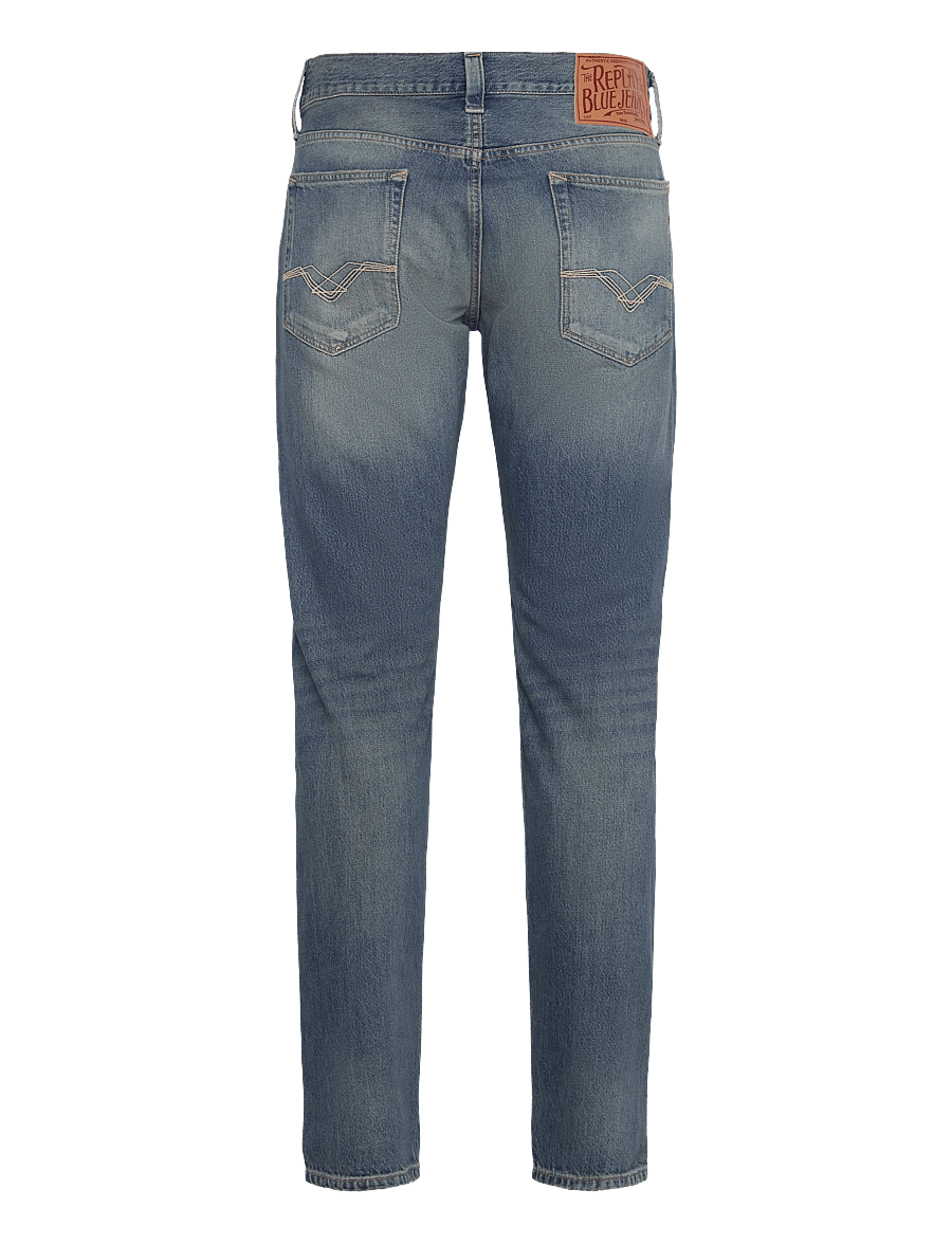 Replay - NEAAL Trousers SLIM Royal Eagle - aptempti džinsai - blue - 2