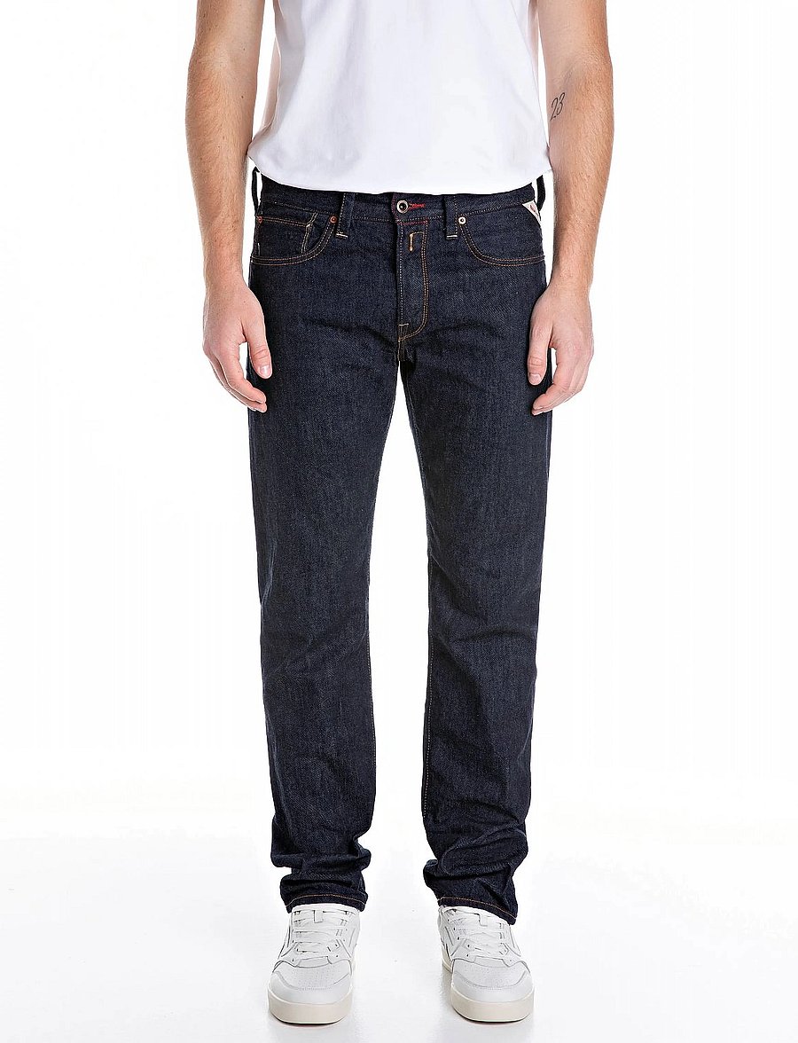 Replay - DERYCK Trousers REGULAR Royal Eagle - normale jeans - blue - 0