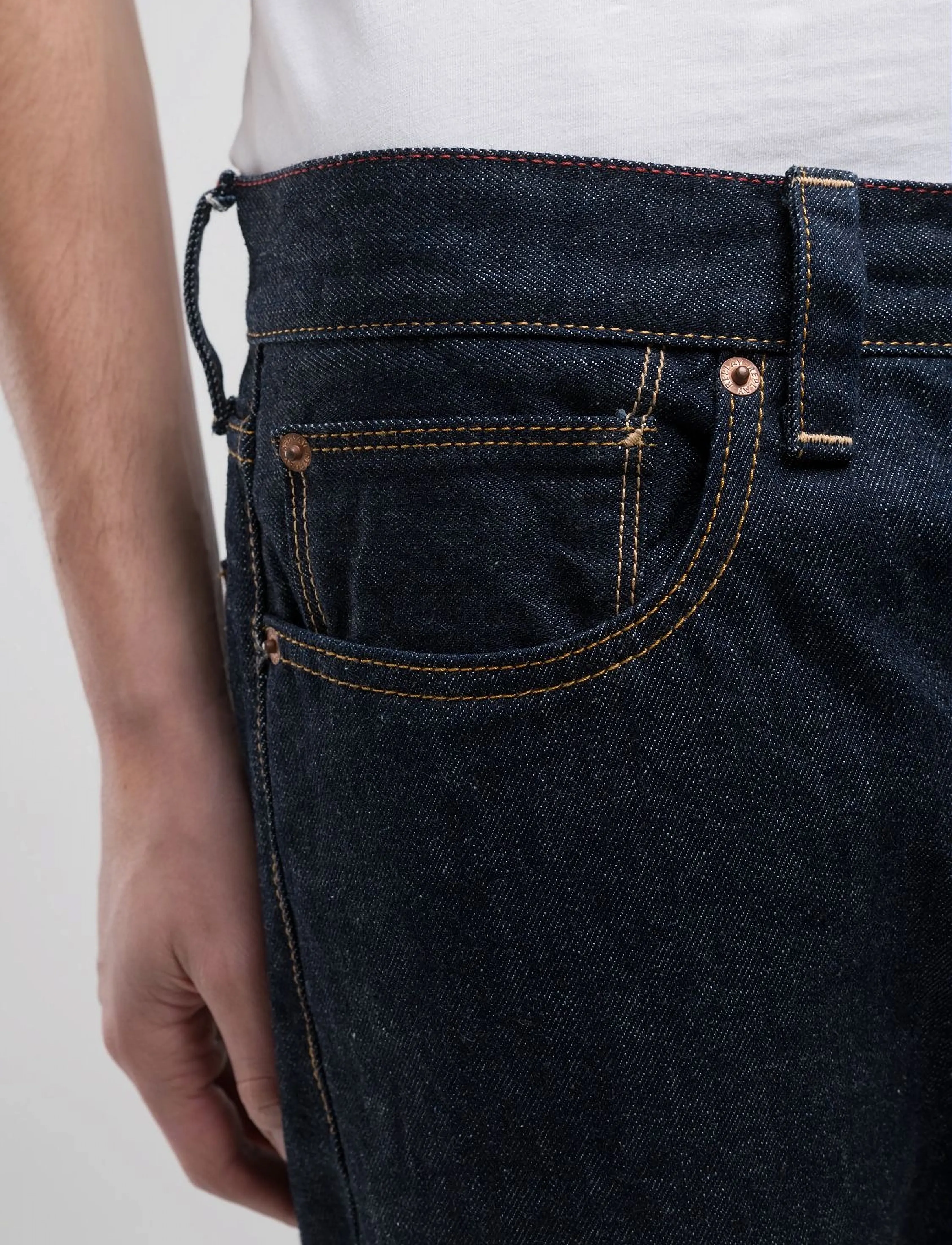 REPLAY Deryck Trousers Regular Royal Eagle straight leg jeans herr – bild 8