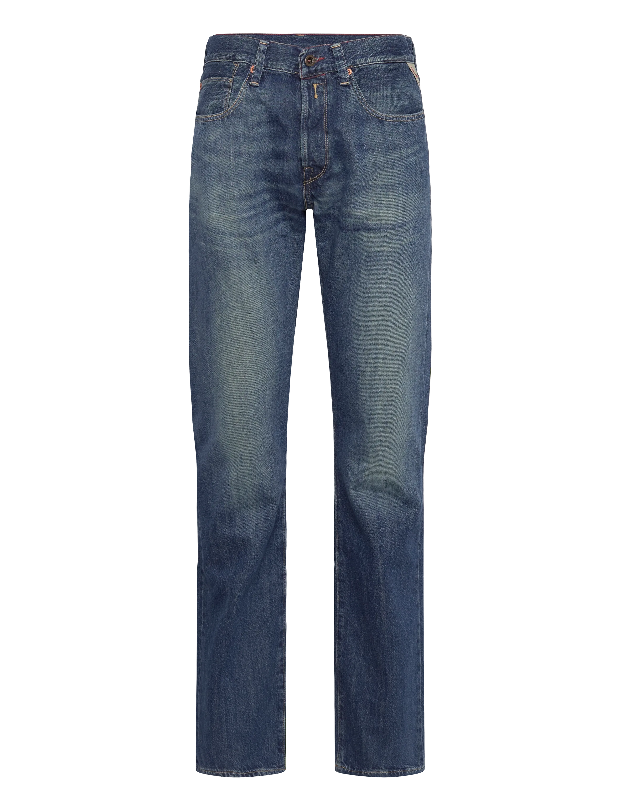 Replay DERYCK Trousers REGULAR Royal Eagle - Teksad - BLUE / blue