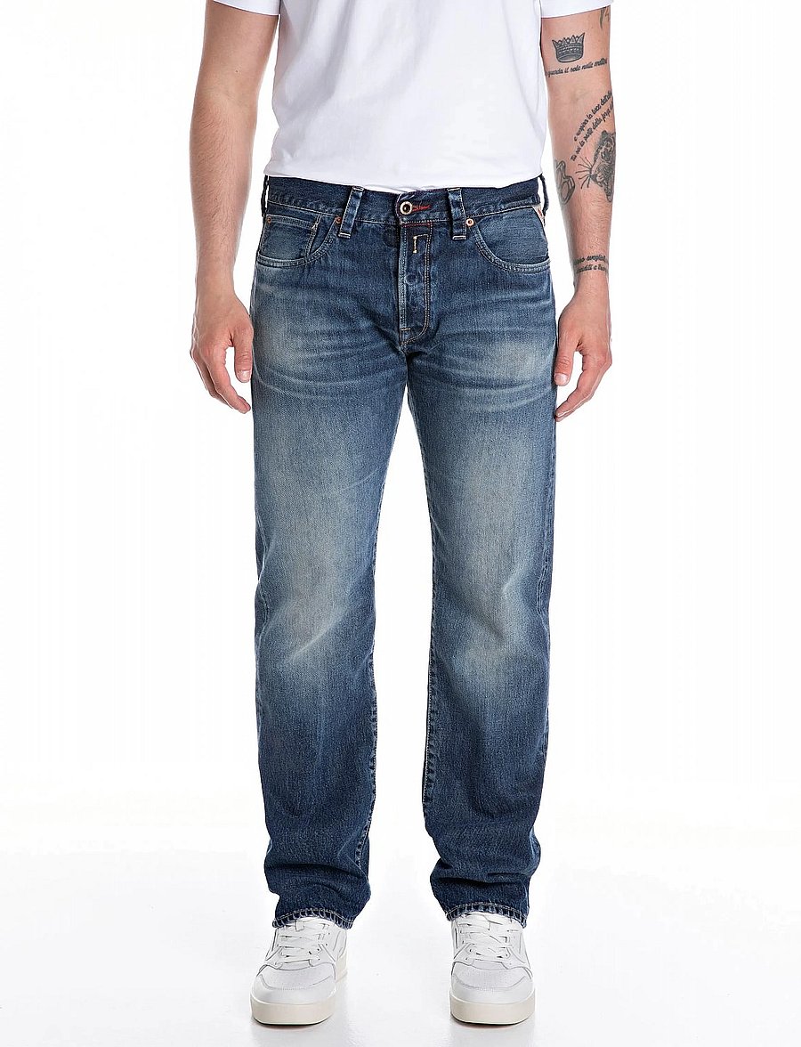 Replay - DERYCK Trousers REGULAR Royal Eagle - regular jeans - blue - 0