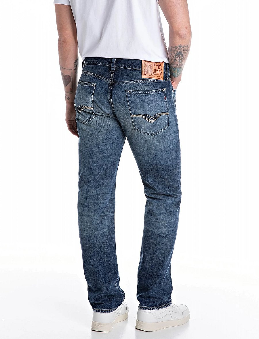 Replay - DERYCK Trousers REGULAR Royal Eagle - regular jeans - blue - 3