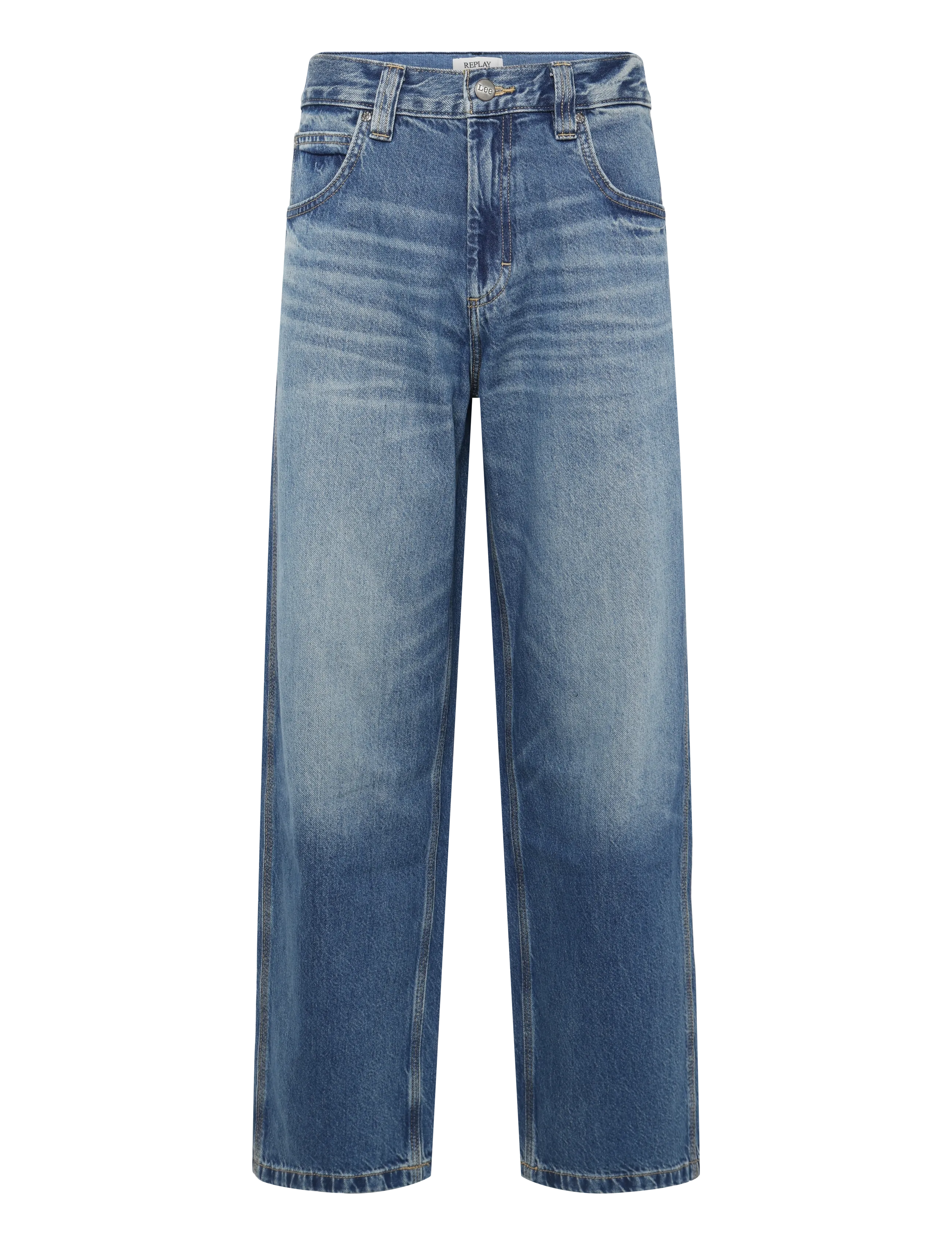 Replay BWAII Trousers RELAXED - Clothing - BLUE / blue