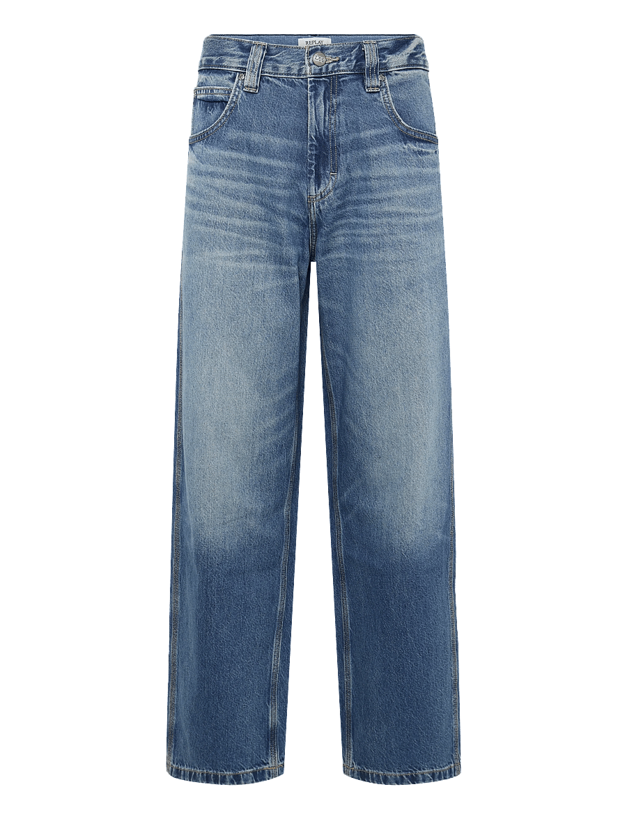 Replay - BWAII Trousers RELAXED - alt laienevad teksad - blue - 1