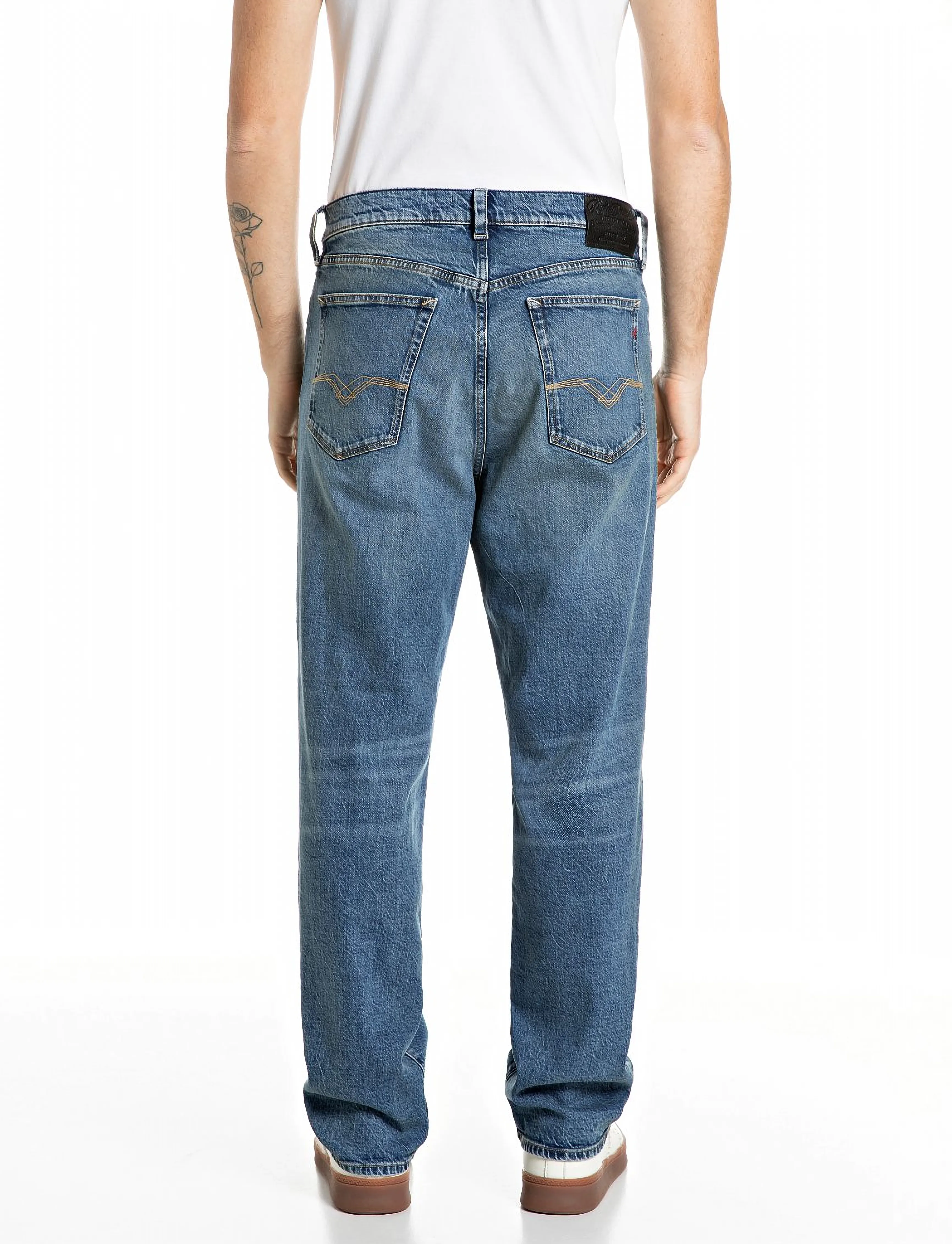 REPLAY Bwaii Trousers Relaxed Original byxor herr – bild 2