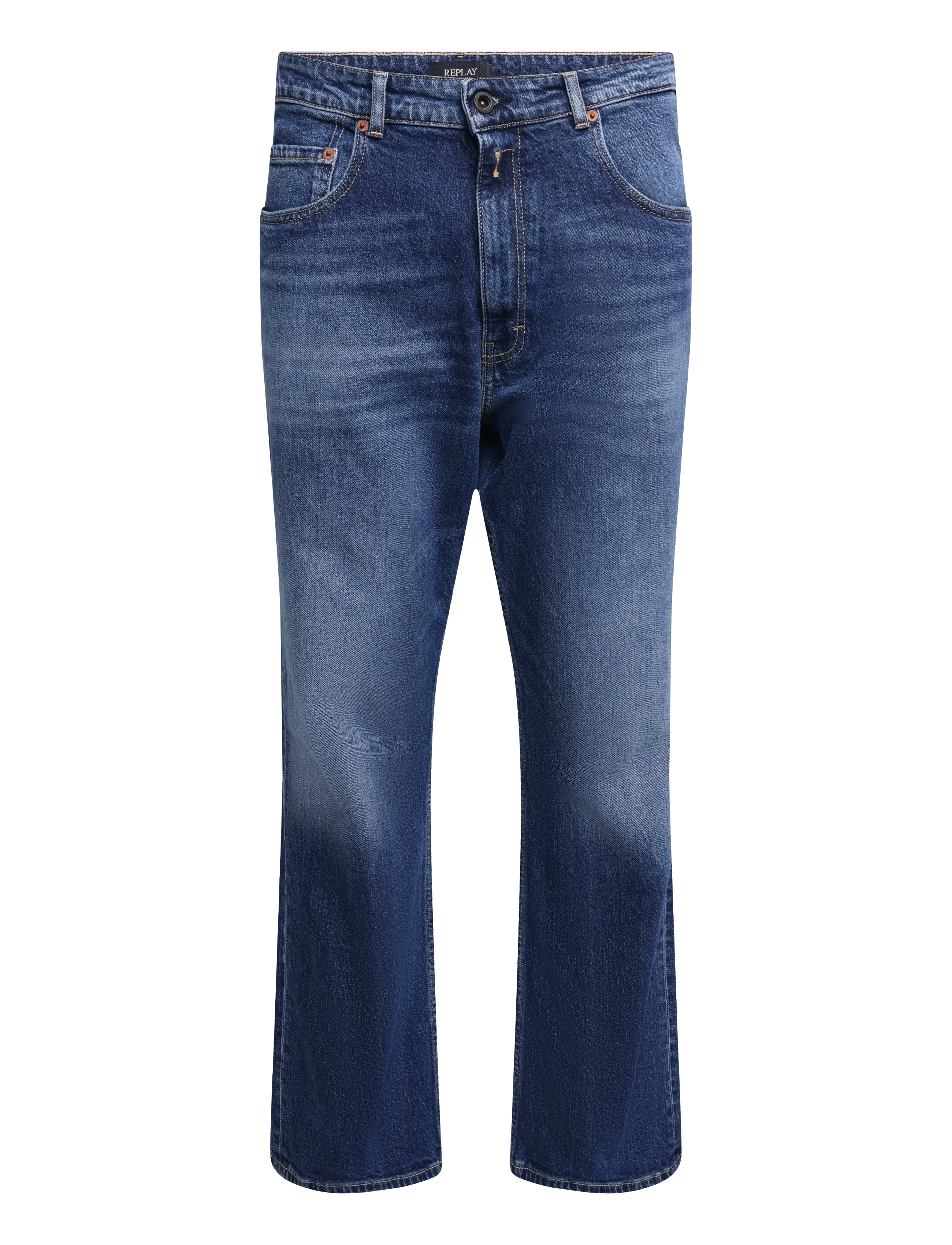 Replay CLEY Trousers BOOTCUT - Kleidung - BLUE / blue