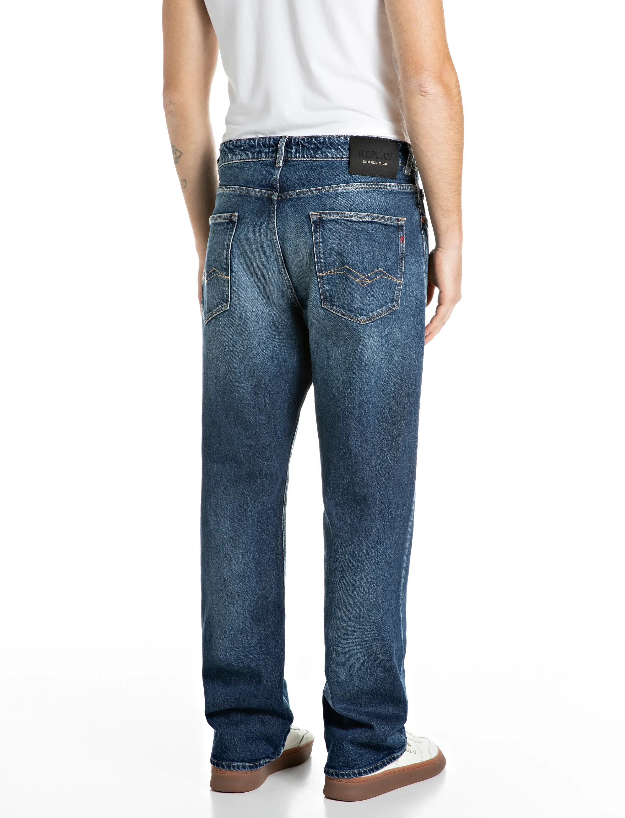 Replay - CLEY Trousers BOOTCUT - schmal zulaufende jeans - blue - 3