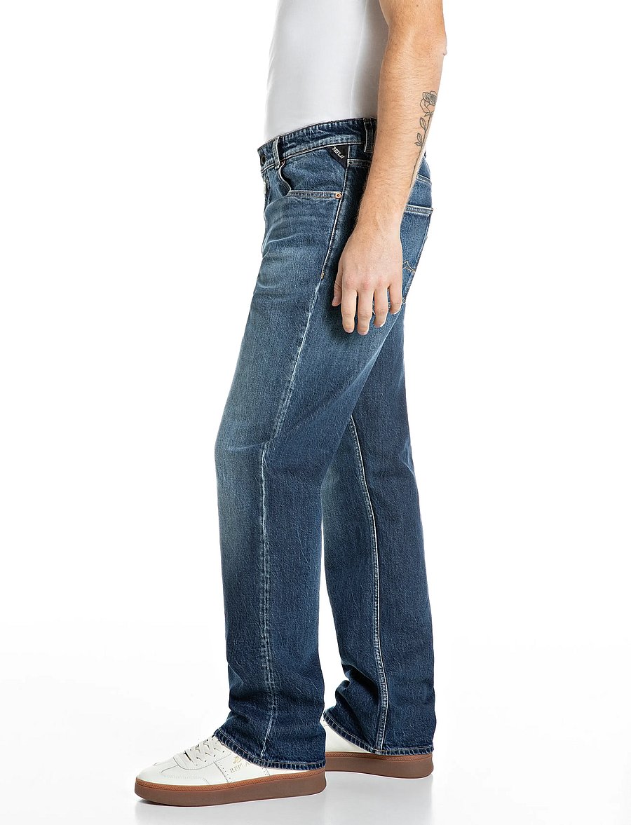 Replay - CLEY Trousers BOOTCUT - schmal zulaufende jeans - blue - 4