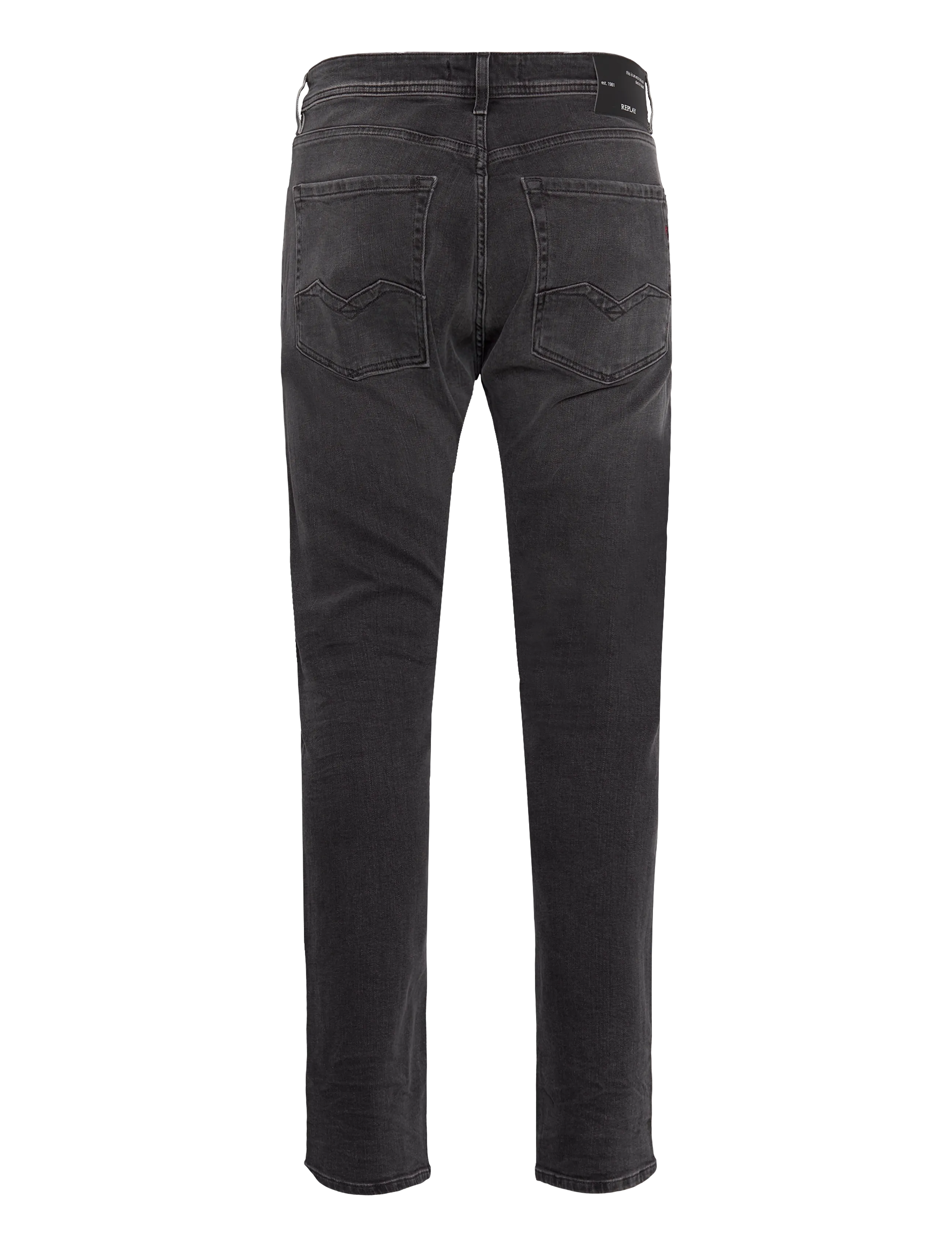 Replay - DAVE Trousers COMFORT  DENIM - tavalised teksad - black - 1