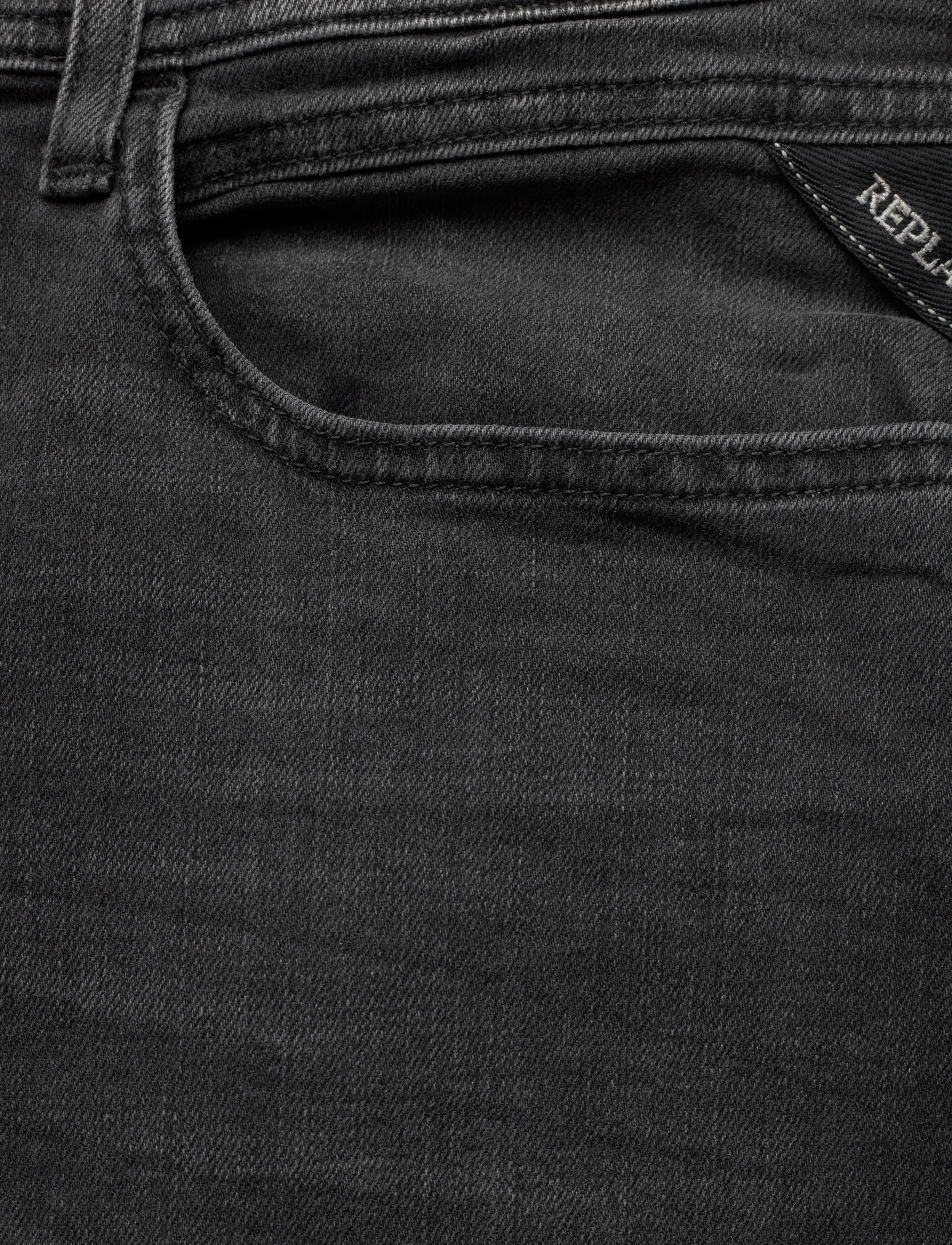 Replay - DAVE Trousers COMFORT  DENIM - tavalised teksad - black - 3