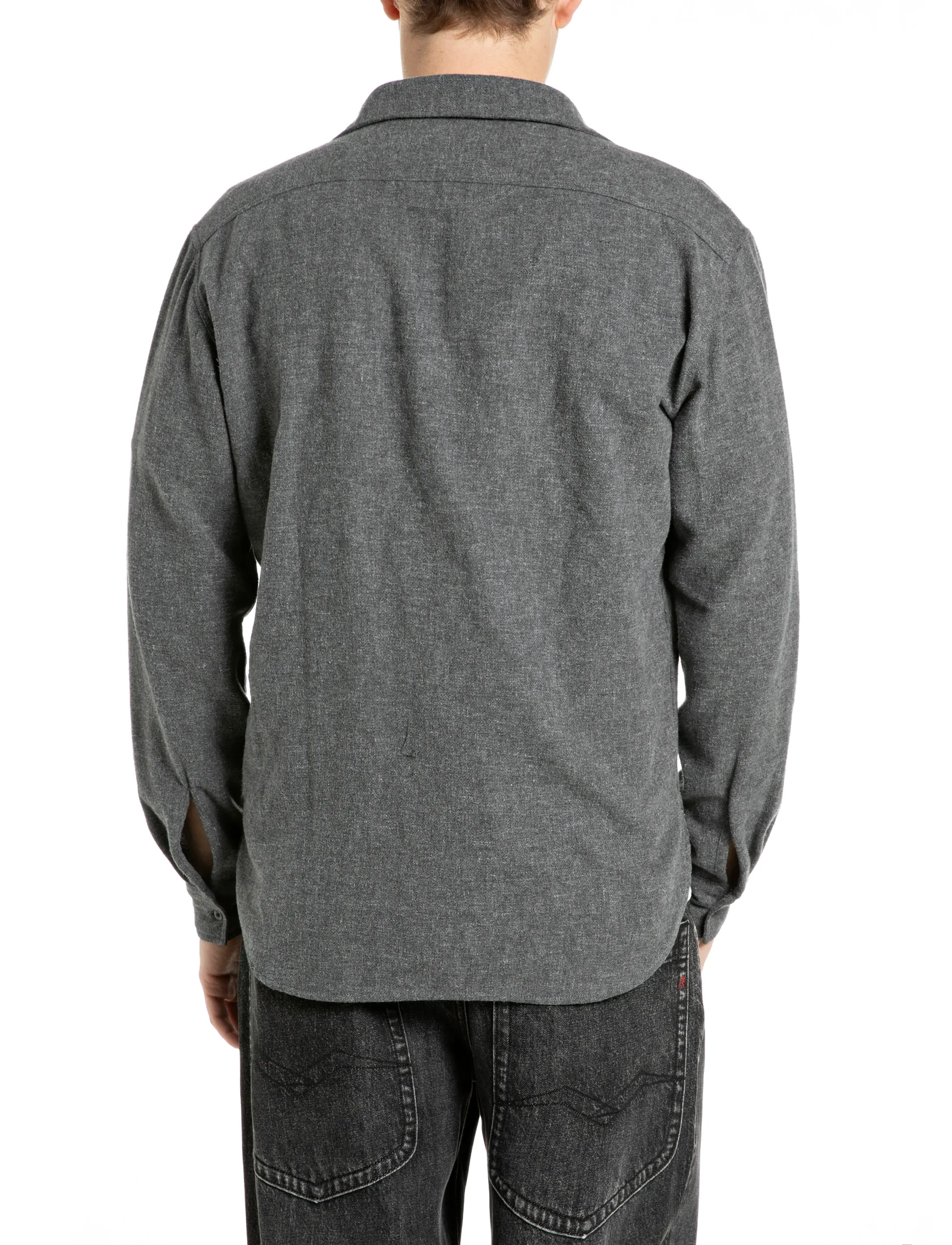 Replay - Shirt REGULAR - flanellen overhemden - grey - 3