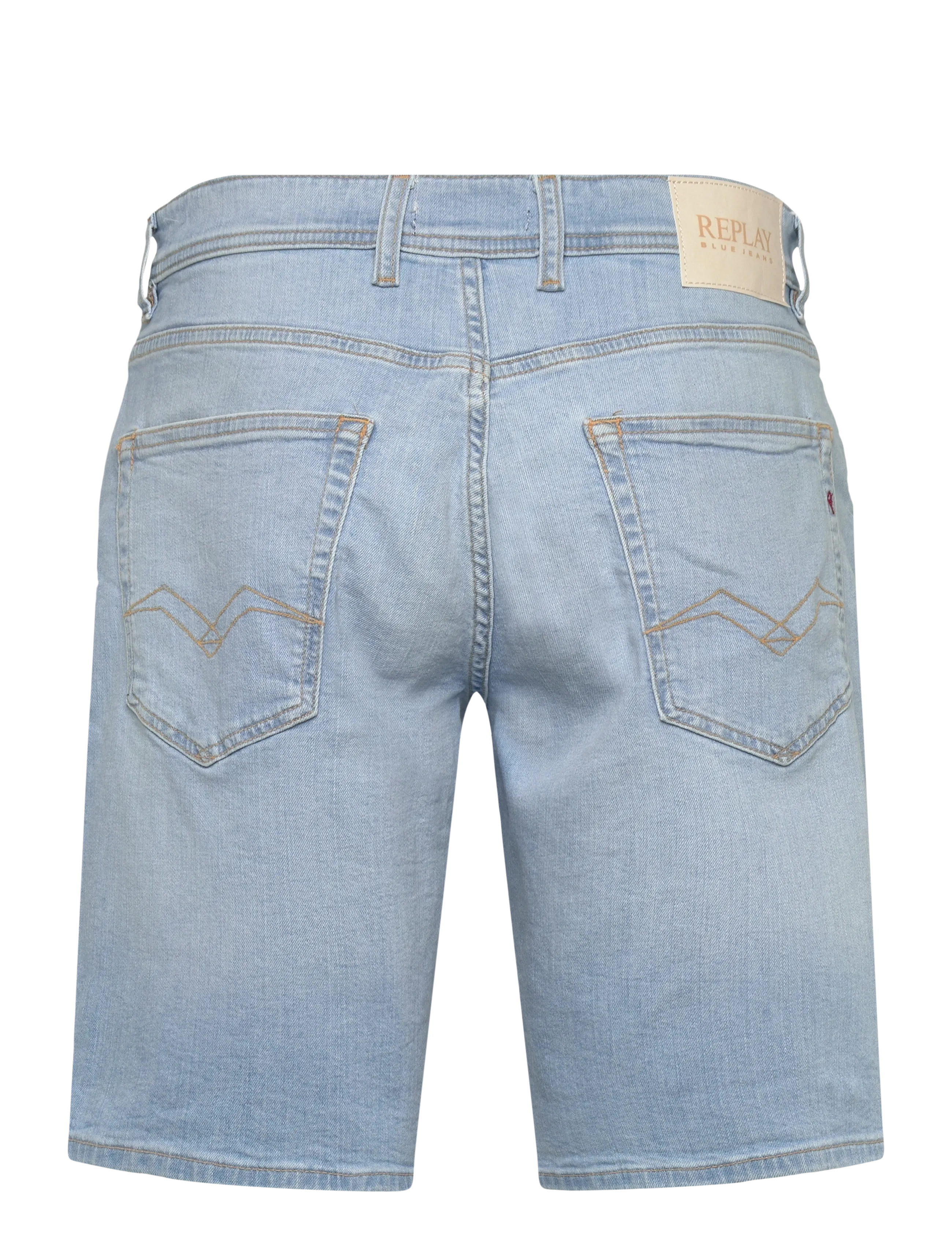 Replay - GROVER SHORT Shorts STRAIGHT 573 ECO PLUS - regular jeans - blue - 2