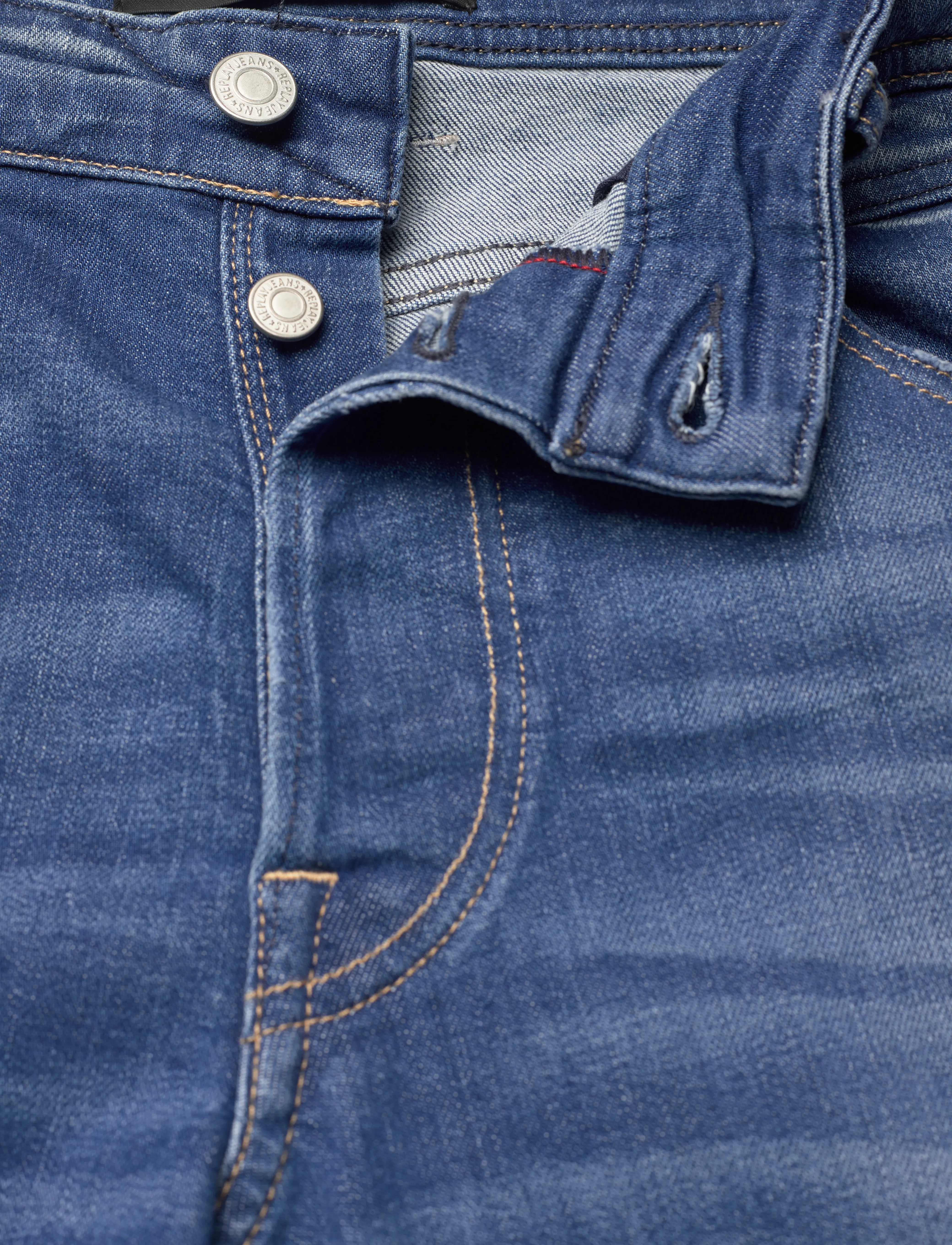 Replay - GROVER SHORT Shorts STRAIGHT 573 ONLINE - blue - 4