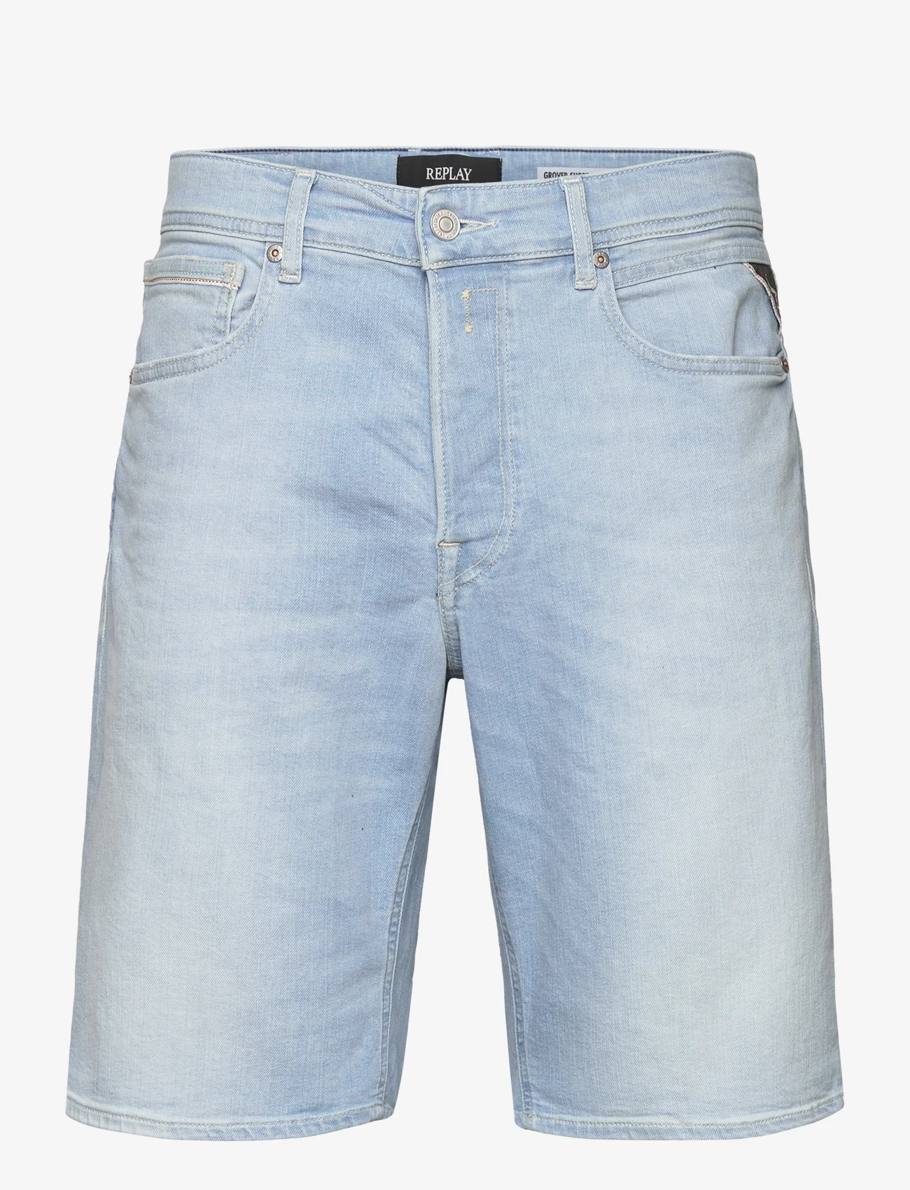 Replay - GROVER SHORT Shorts STRAIGHT 573 ONLINE - denim shorts - blue - 0