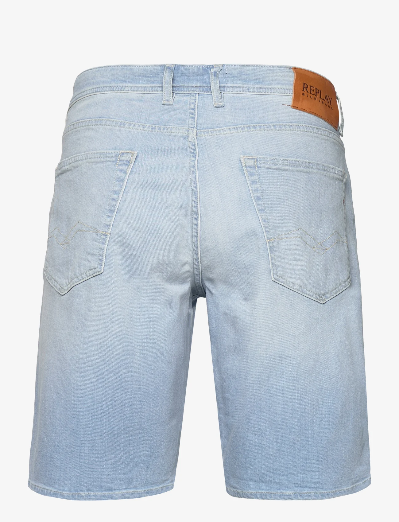 Replay - GROVER SHORT Shorts STRAIGHT 573 ONLINE - jeansowe szorty - blue - 1