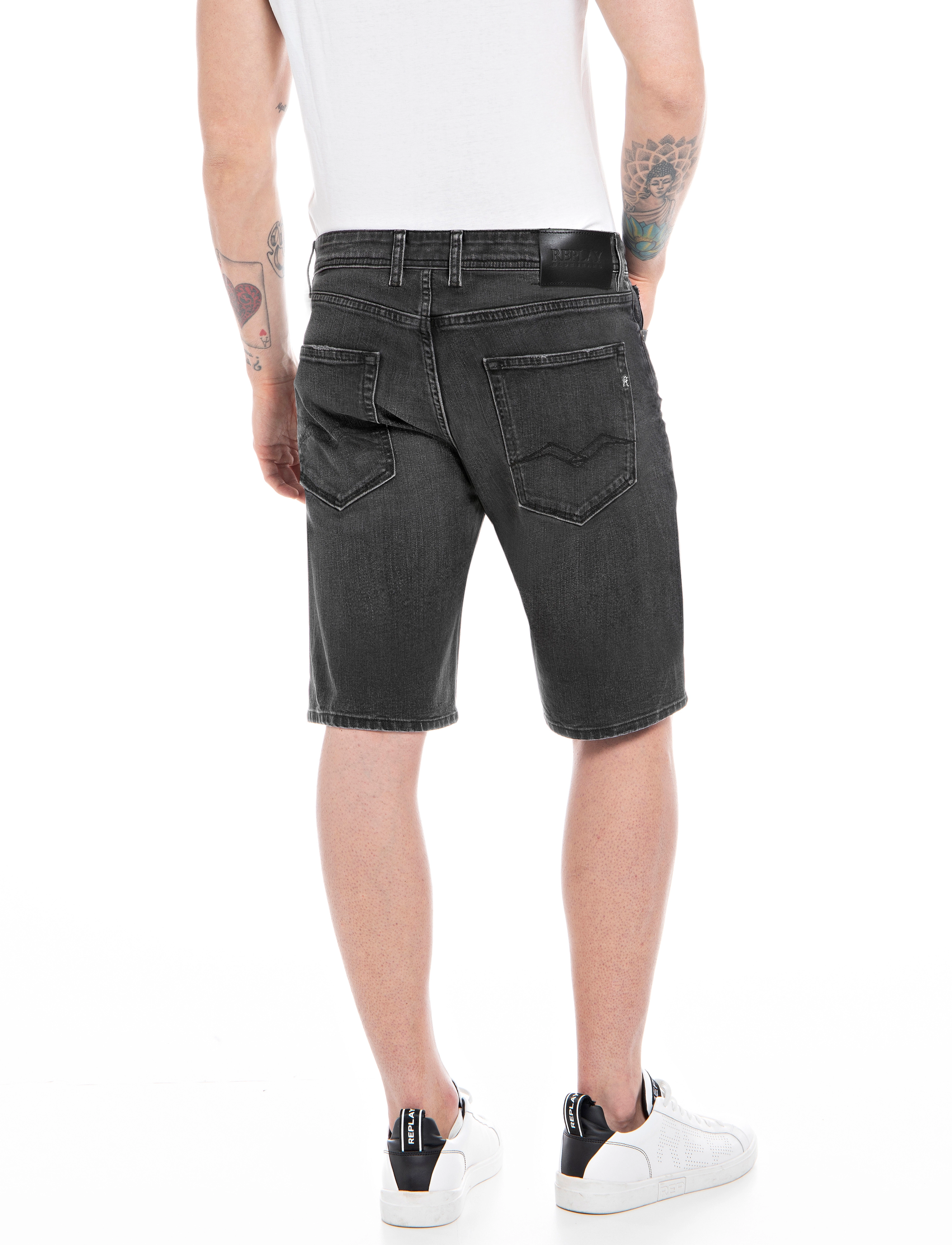 Replay - GROVER SHORT Shorts STRAIGHT 573 ONLINE - grey - 3