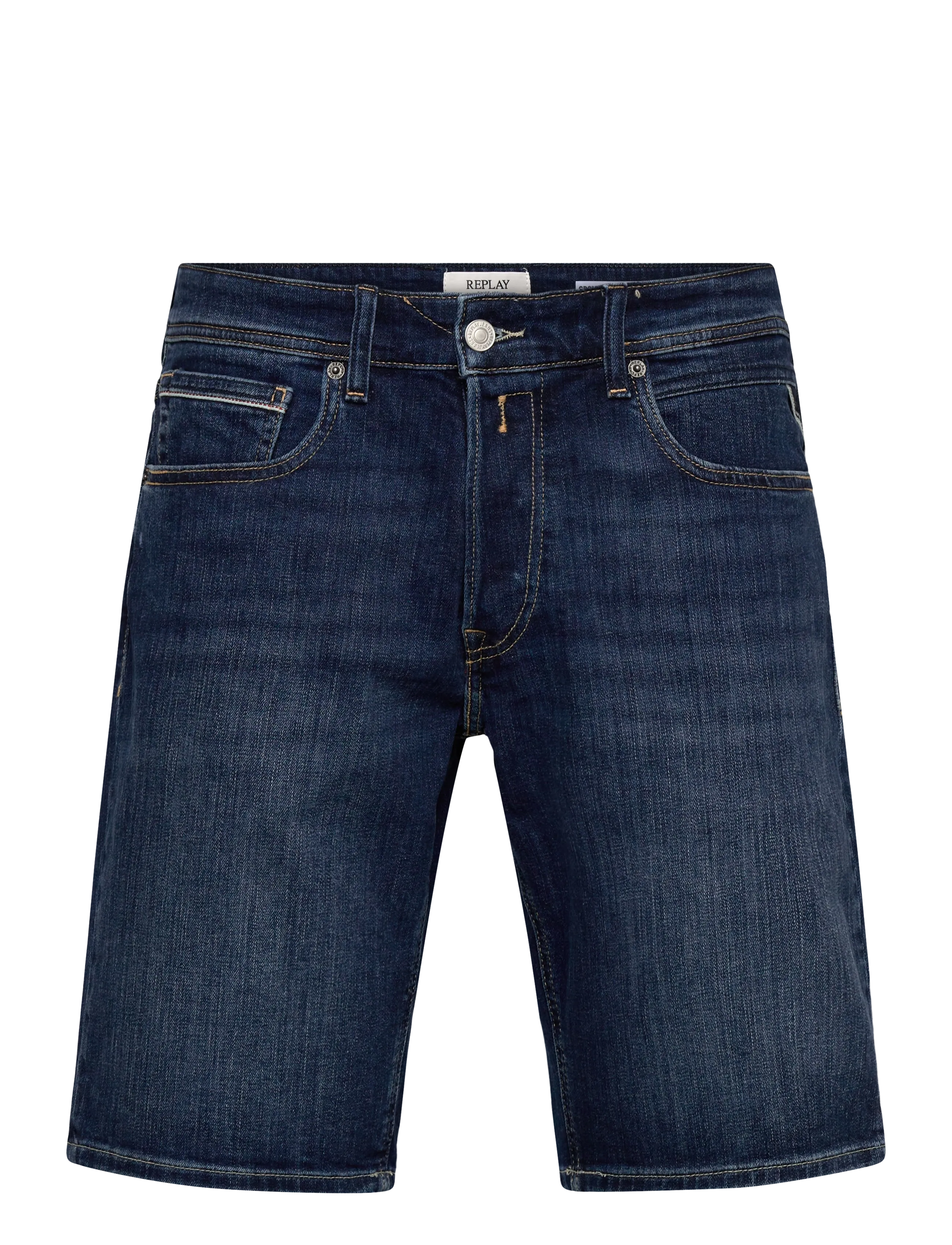 Replay GROVER SHORT Shorts STRAIGHT 99 Denim - Kleidung - MEDIUM BLUE / blue