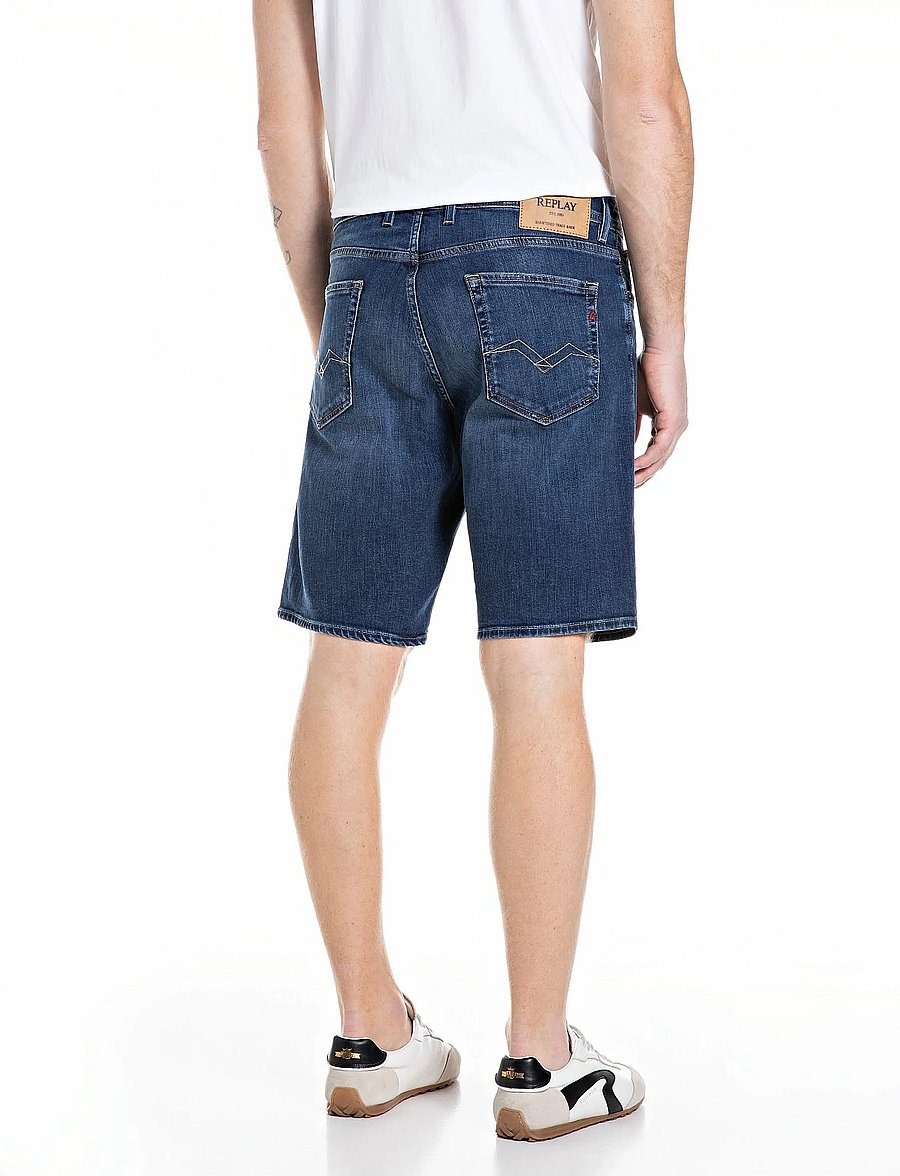 Replay - GROVER SHORT Shorts STRAIGHT 99 Denim - jeansshorts - medium blue - 3
