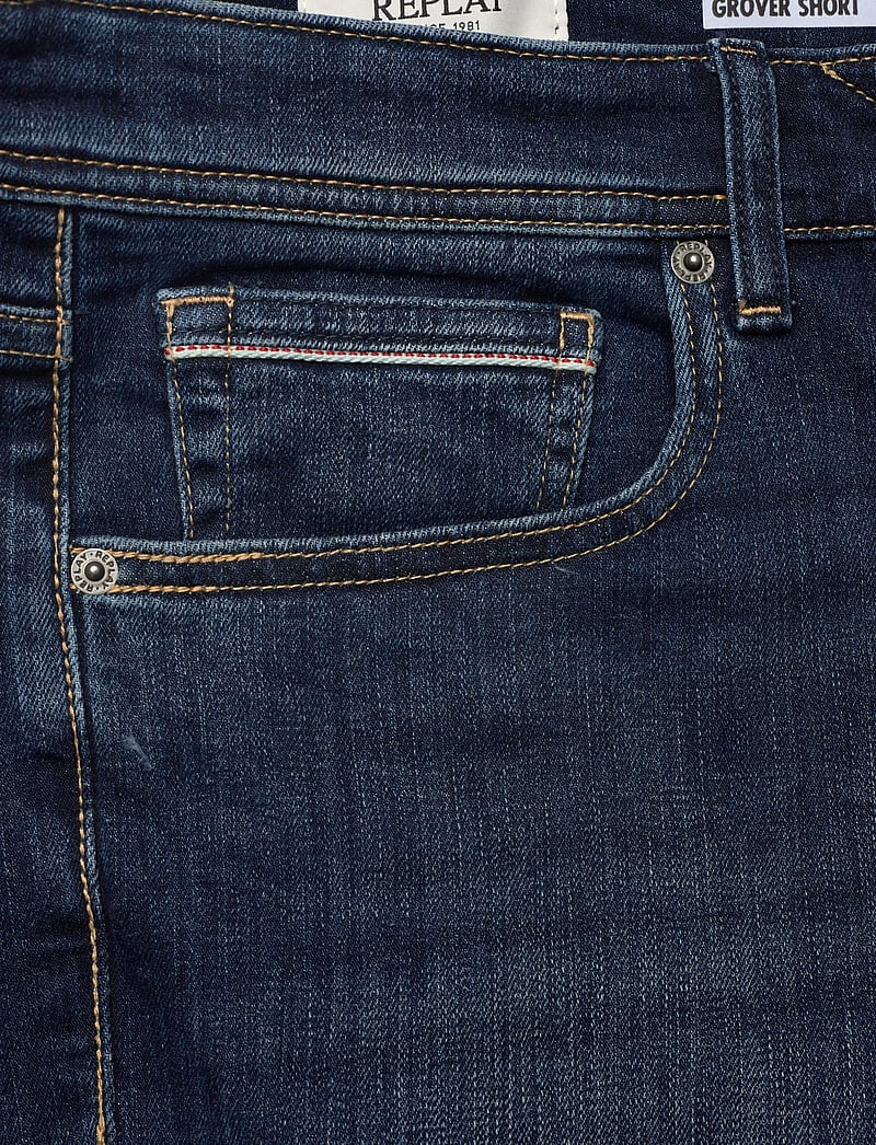 Replay - GROVER SHORT Shorts STRAIGHT 99 Denim - jorts - medium blue - 5