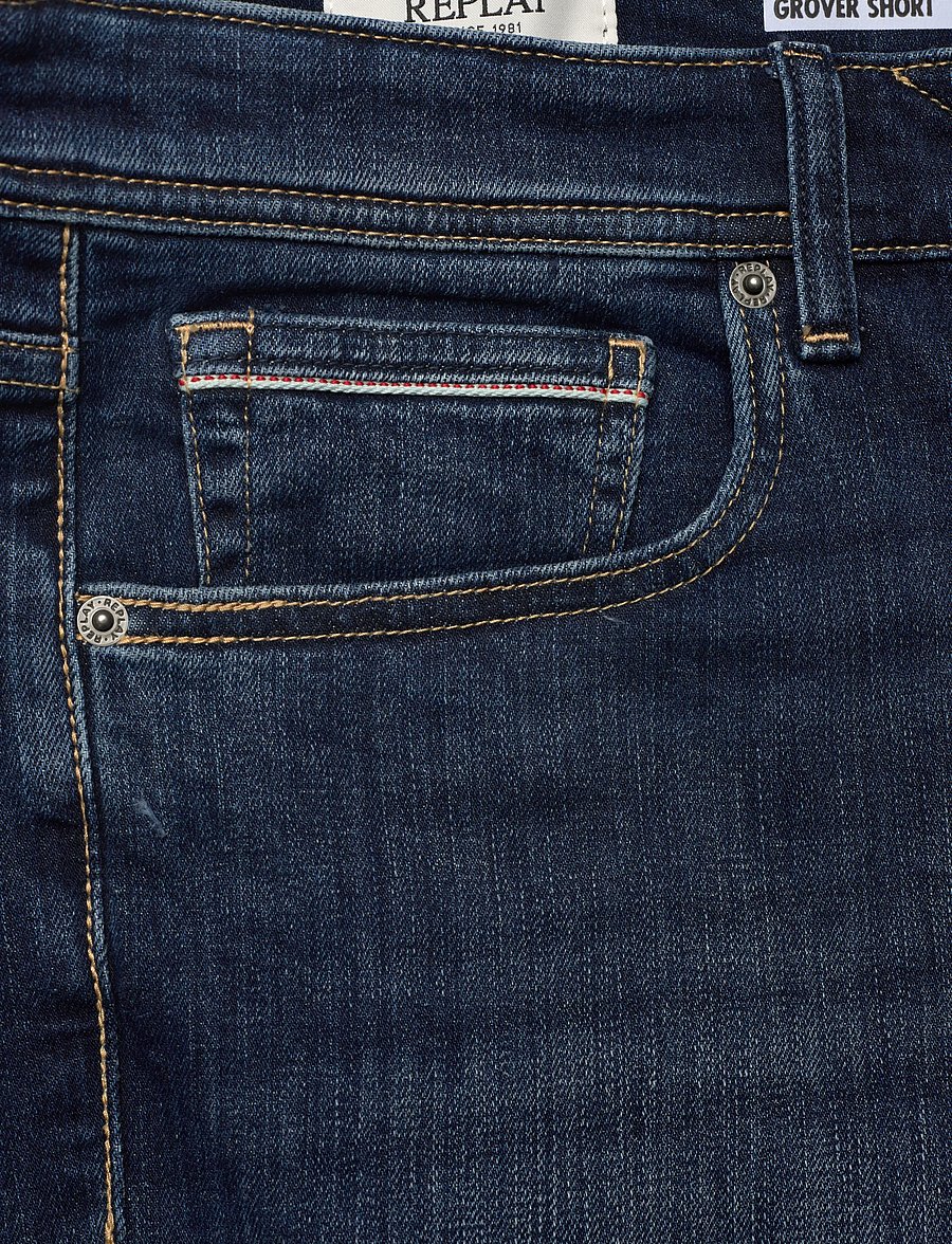 Replay - GROVER SHORT Shorts STRAIGHT 99 Denim - jeansshorts - medium blue - 5